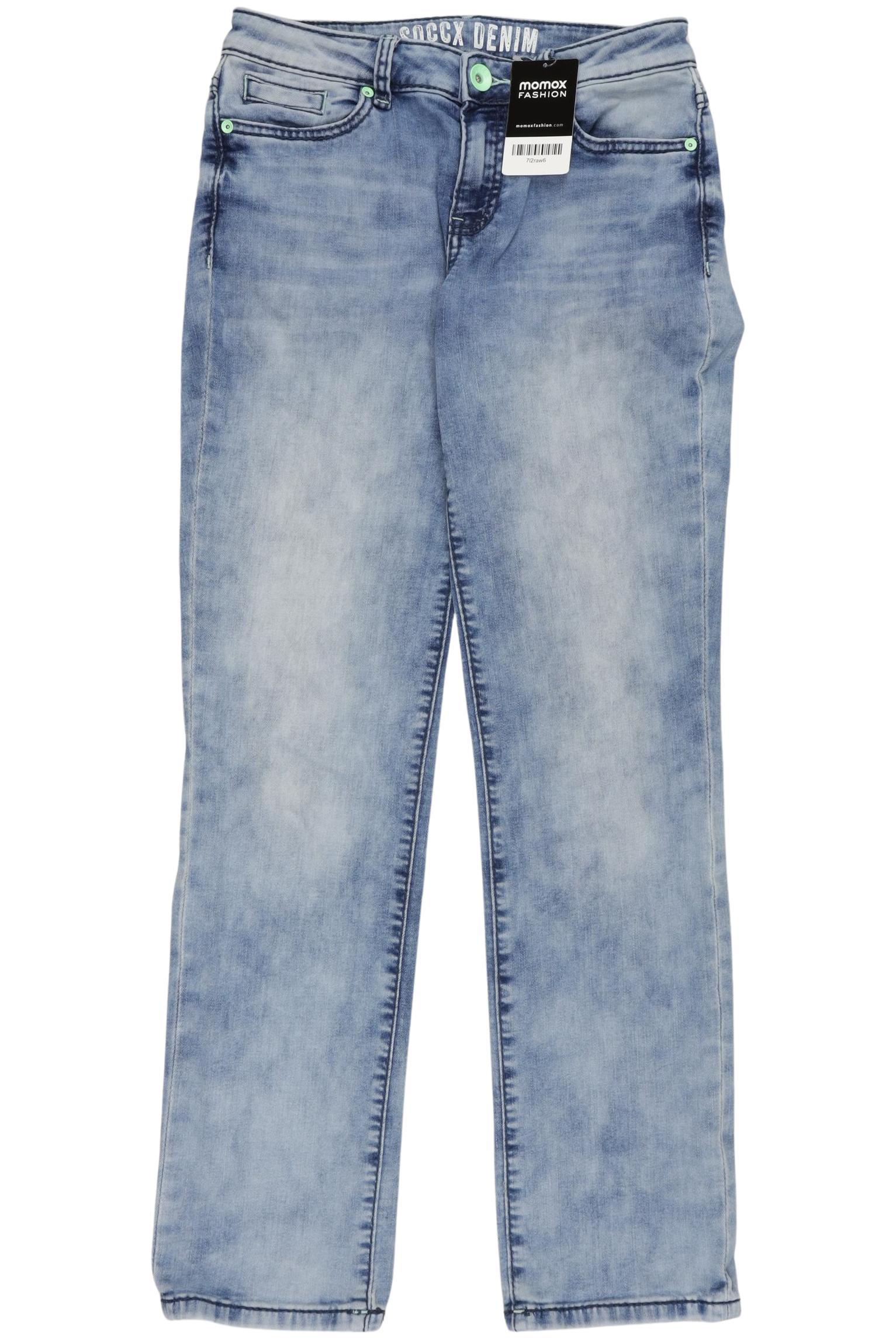 

Soccx Damen Jeans, blau, Gr. 27