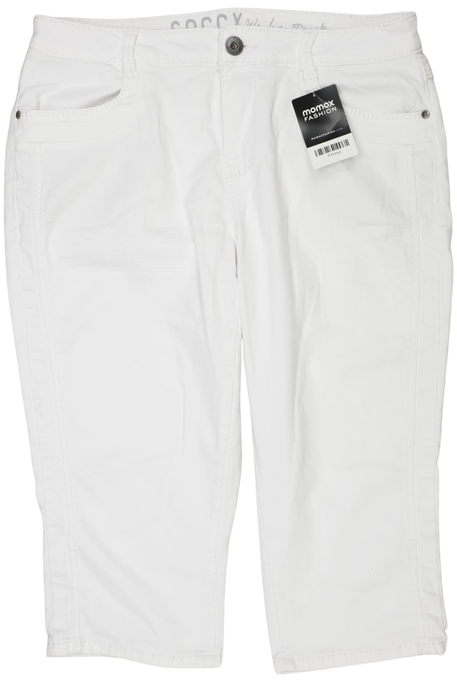 

Soccx Damen Jeans, weiß, Gr. 33