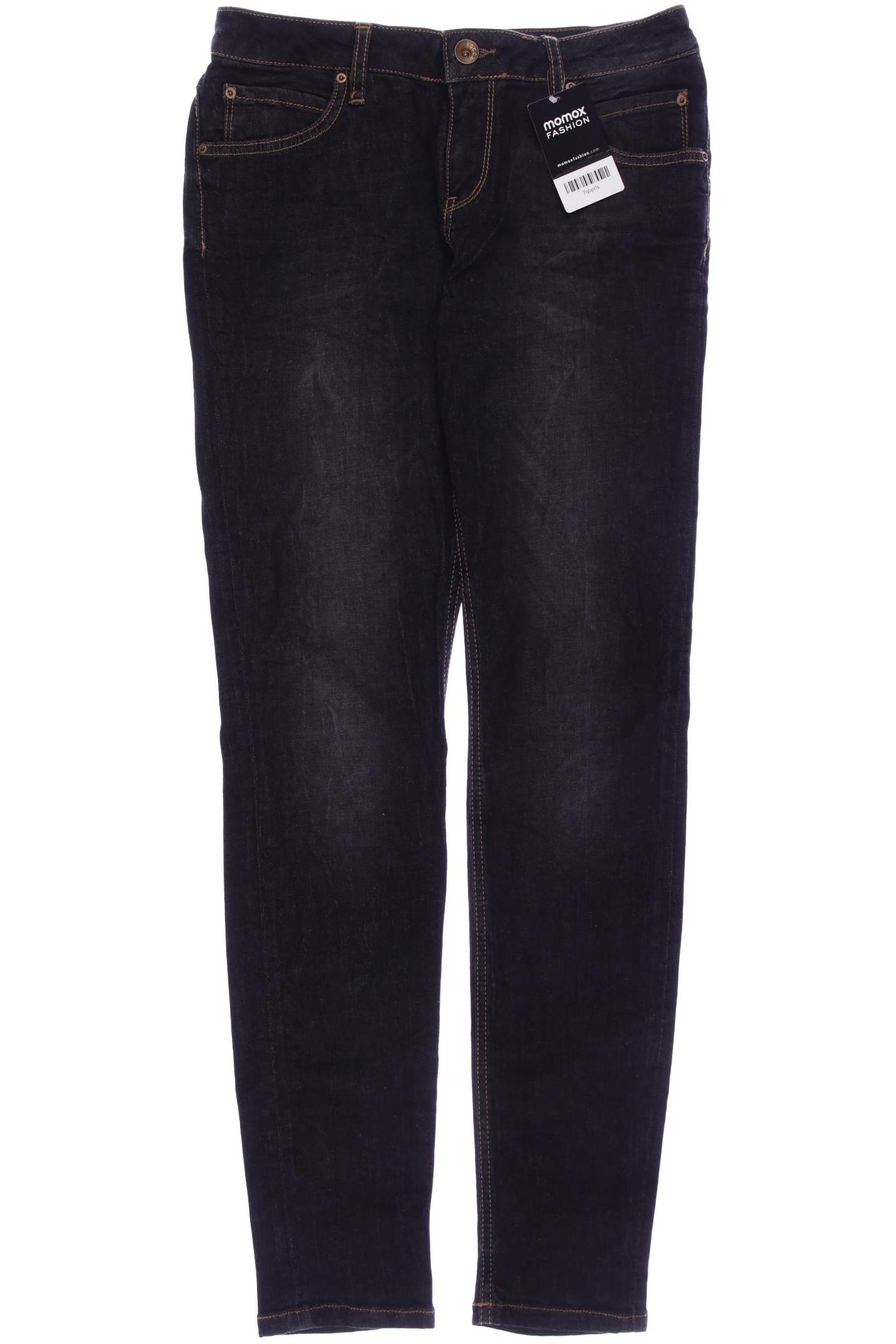 

SOCCX Damen Jeans, schwarz