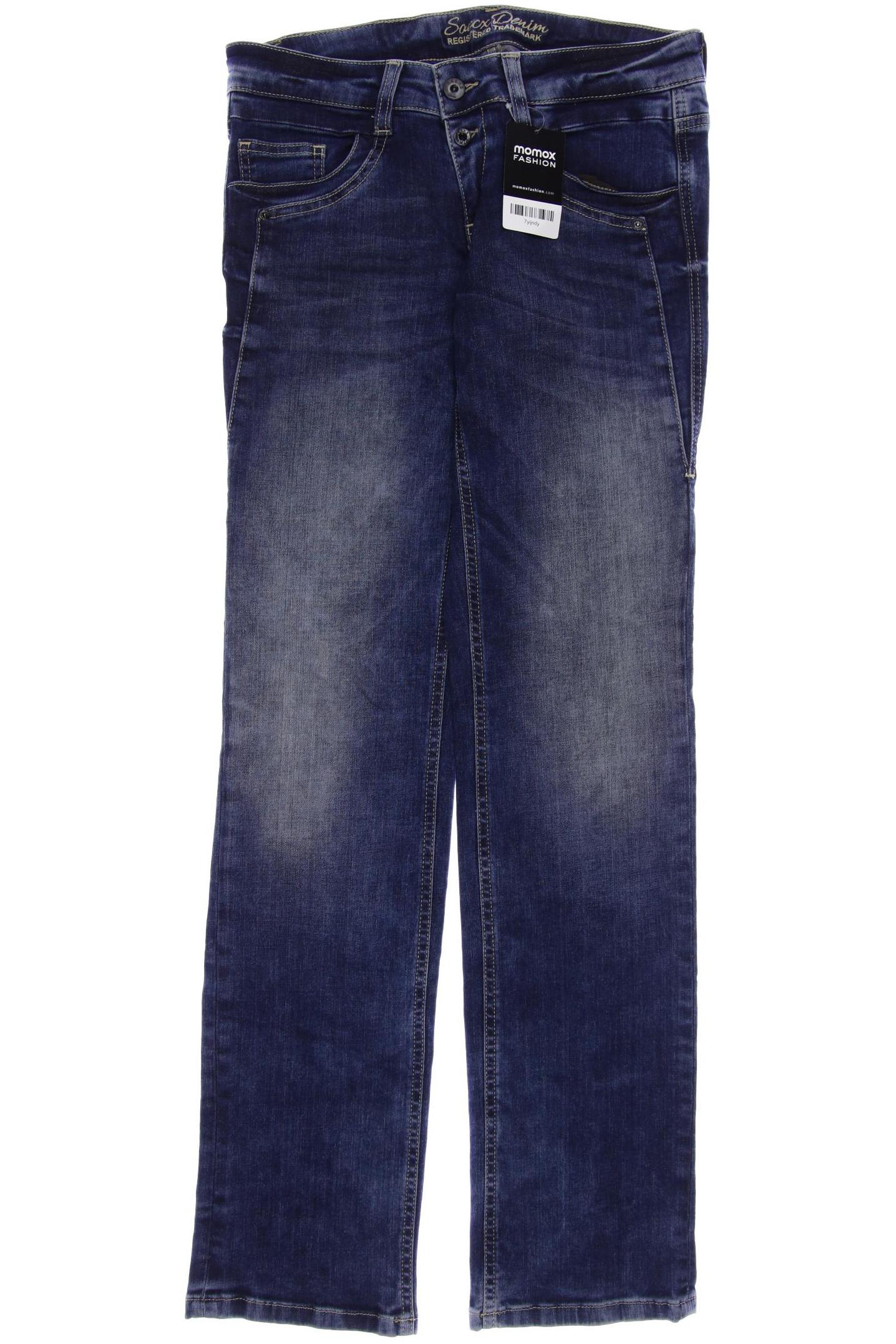 

SOCCX Damen Jeans, blau