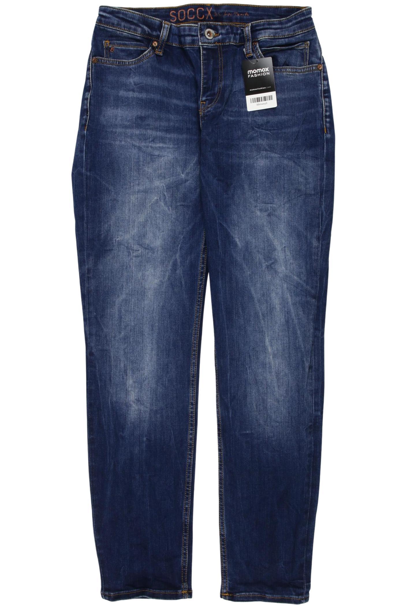 

Soccx Damen Jeans, blau, Gr. 29