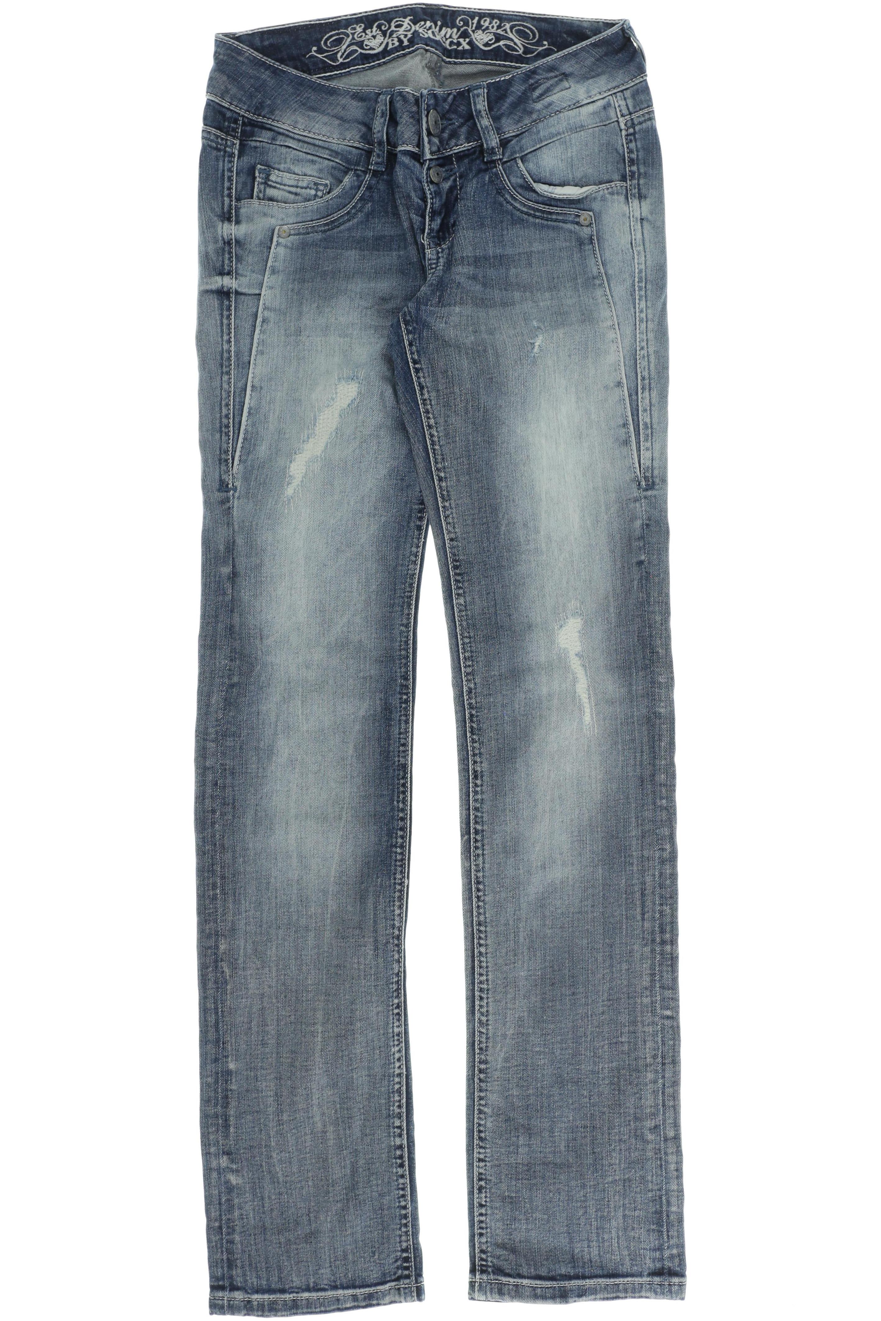 

Soccx Damen Jeans, blau, Gr. 27