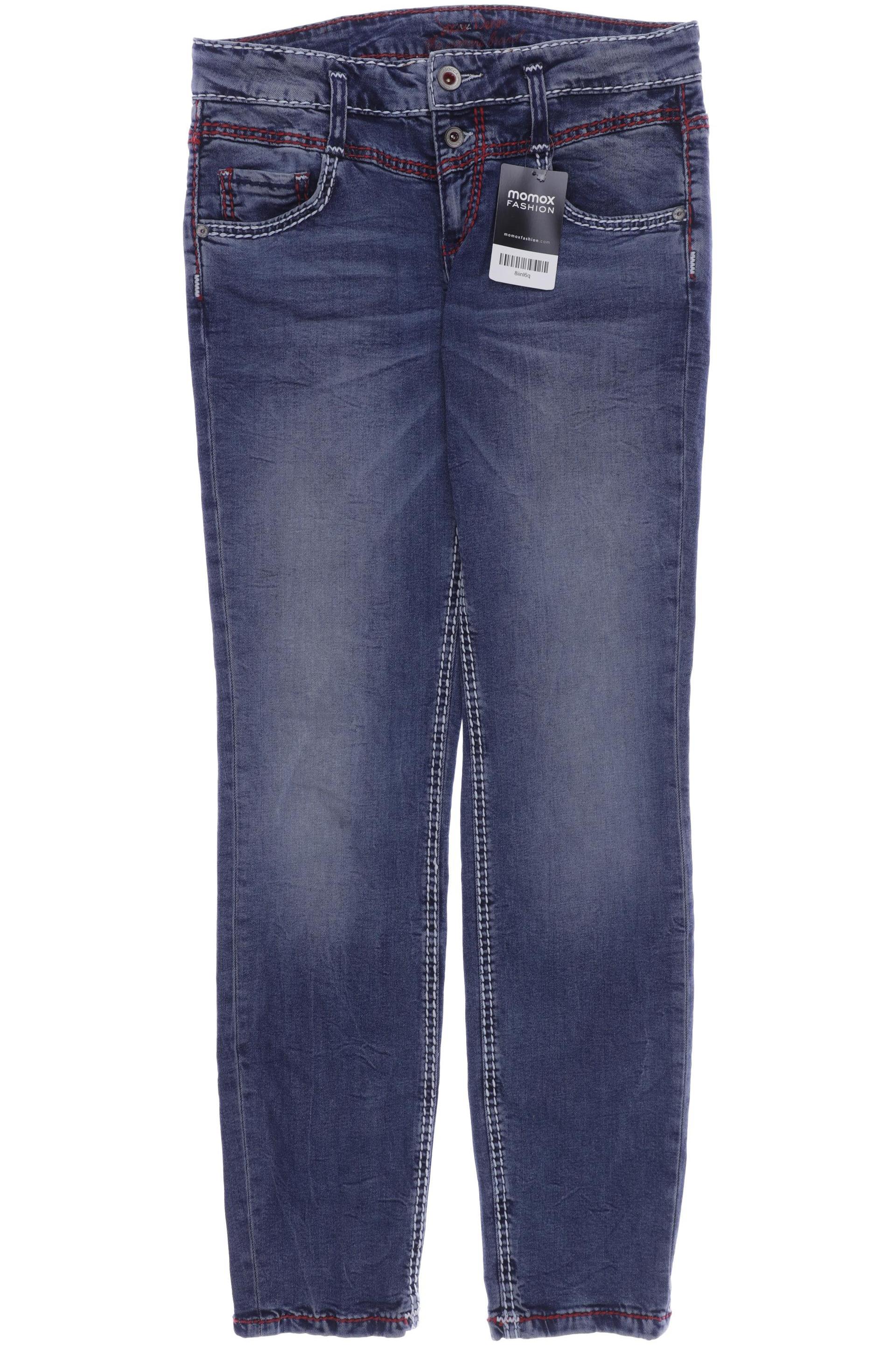 

SOCCX Damen Jeans, marineblau