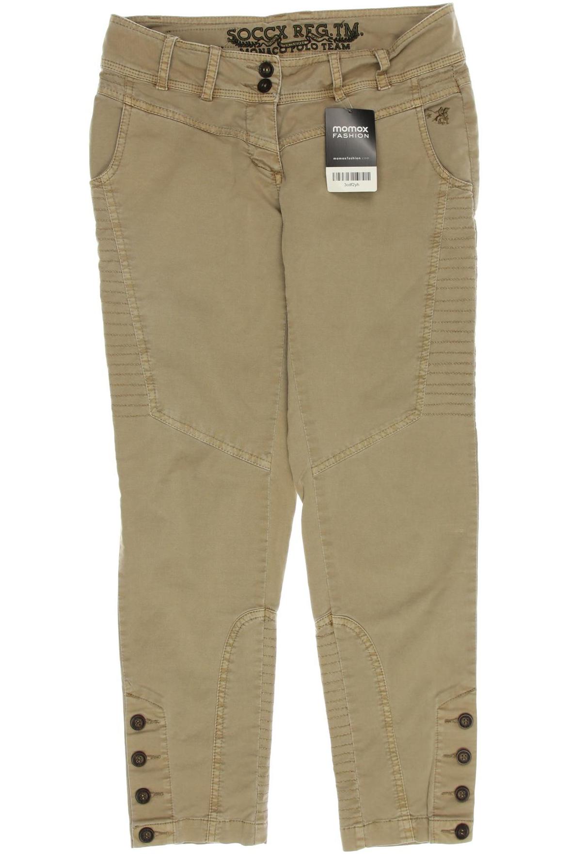 

Soccx Damen Jeans, beige, Gr. 36