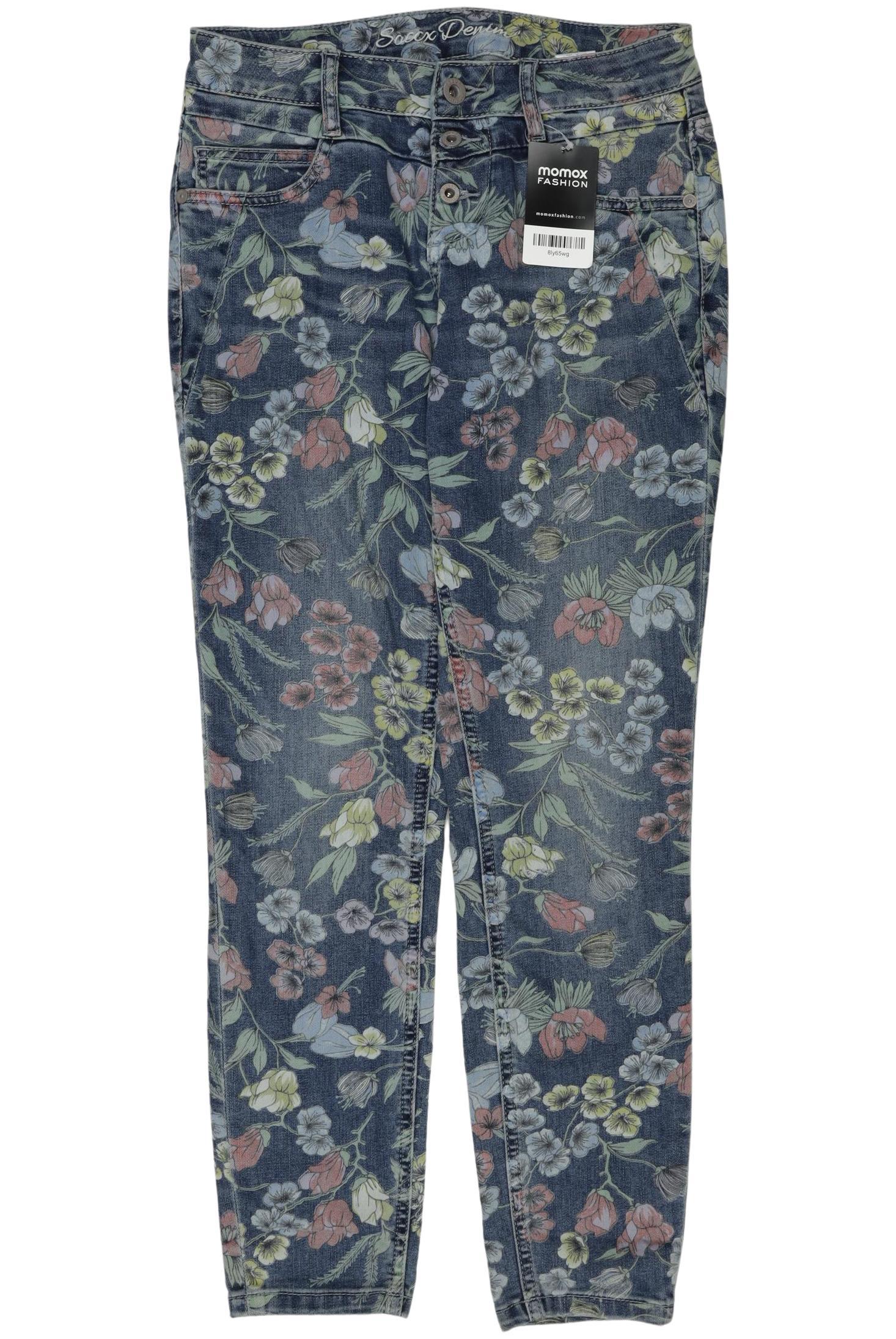 

Soccx Damen Jeans, blau, Gr. 26