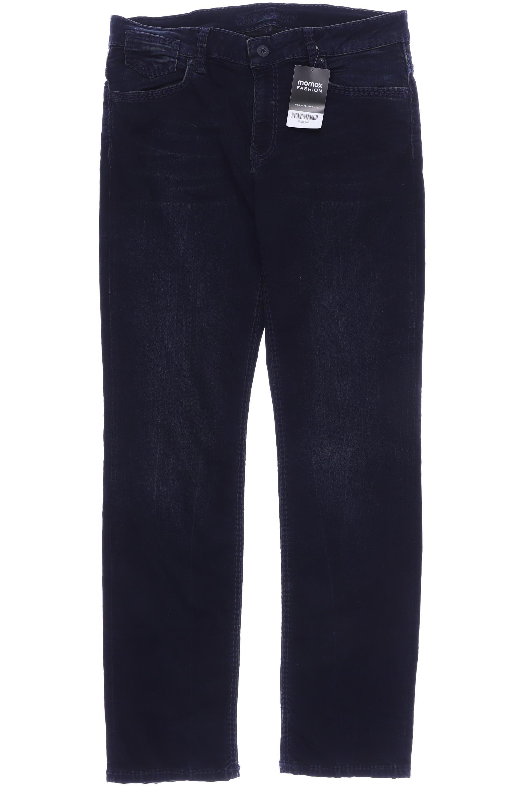 

Soccx Damen Jeans, marineblau, Gr. 33