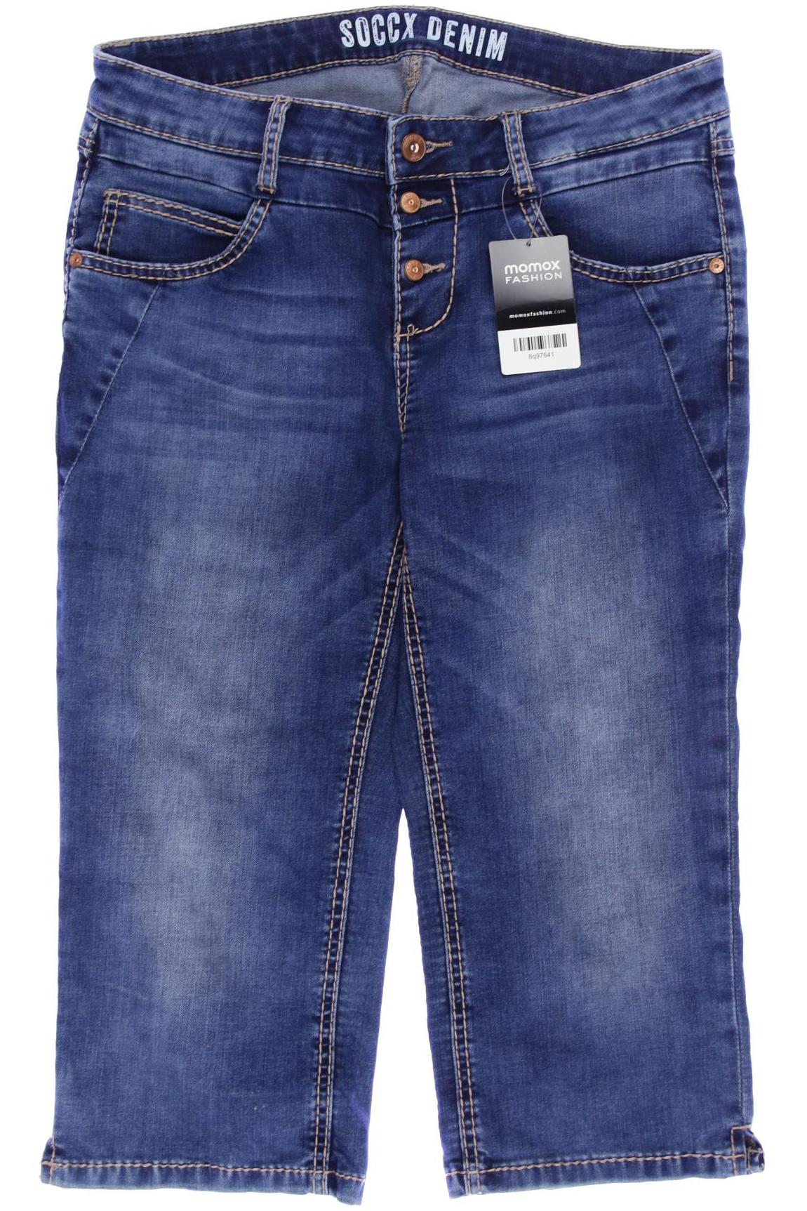 

Soccx Damen Jeans, blau, Gr. 31