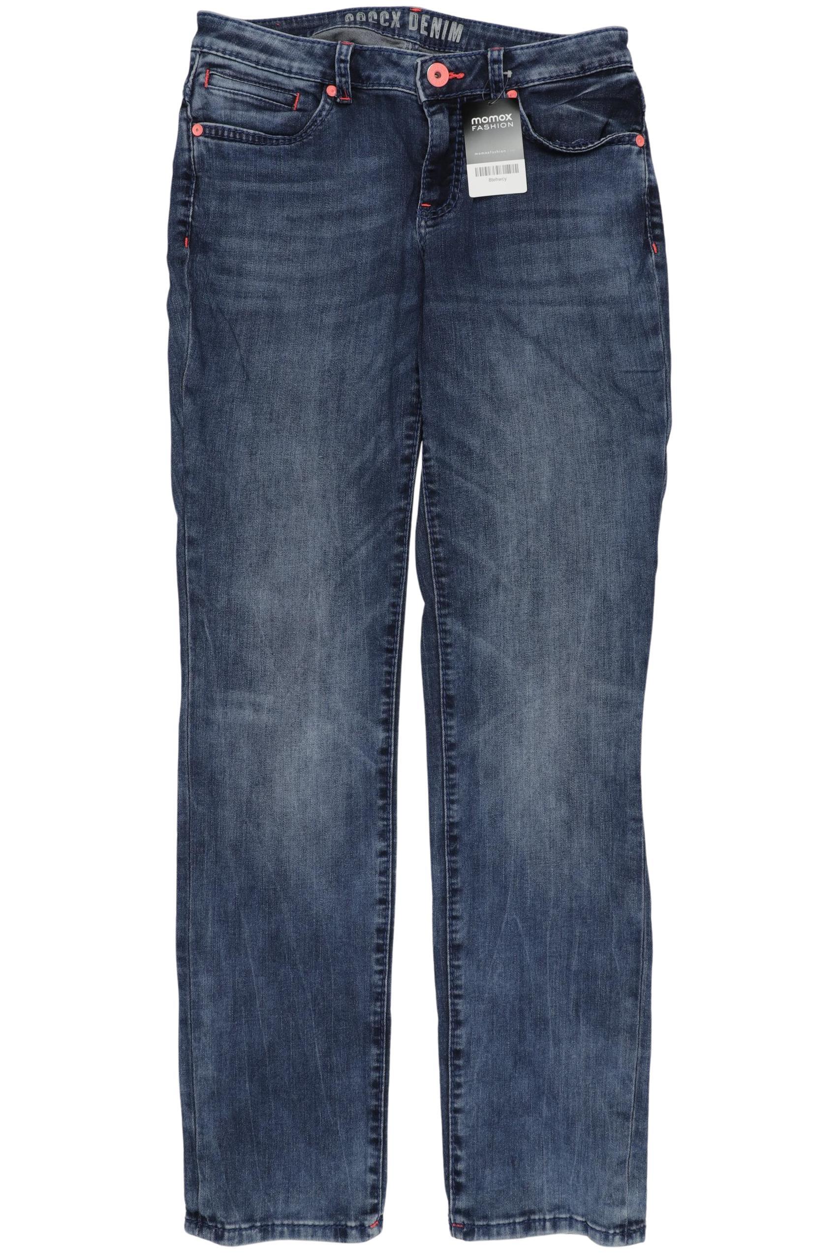 

Soccx Damen Jeans, blau, Gr. 30