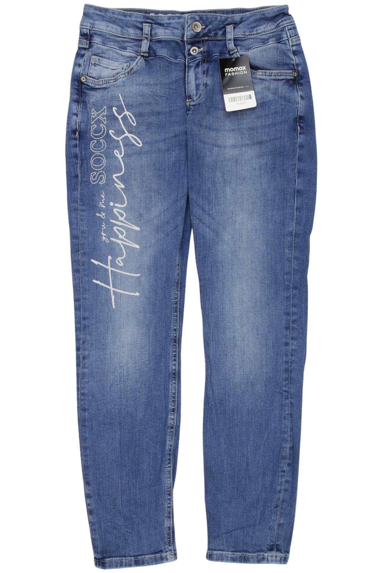 

Soccx Damen Jeans, blau, Gr. 29
