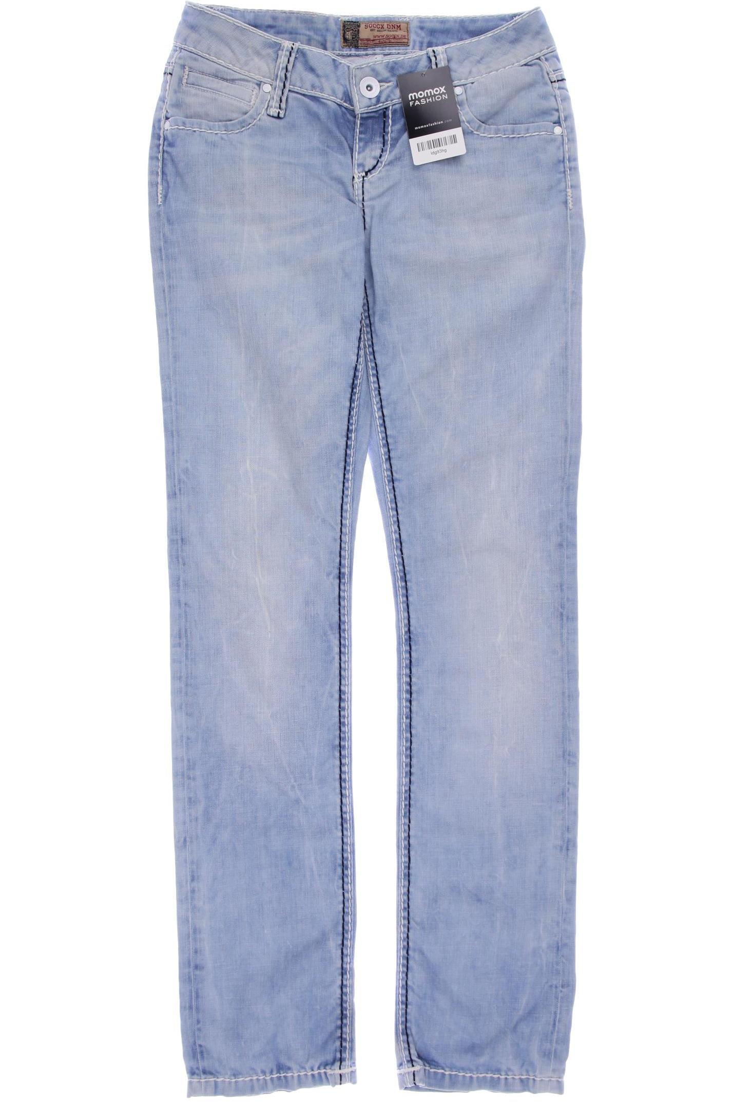 

SOCCX Damen Jeans, hellblau