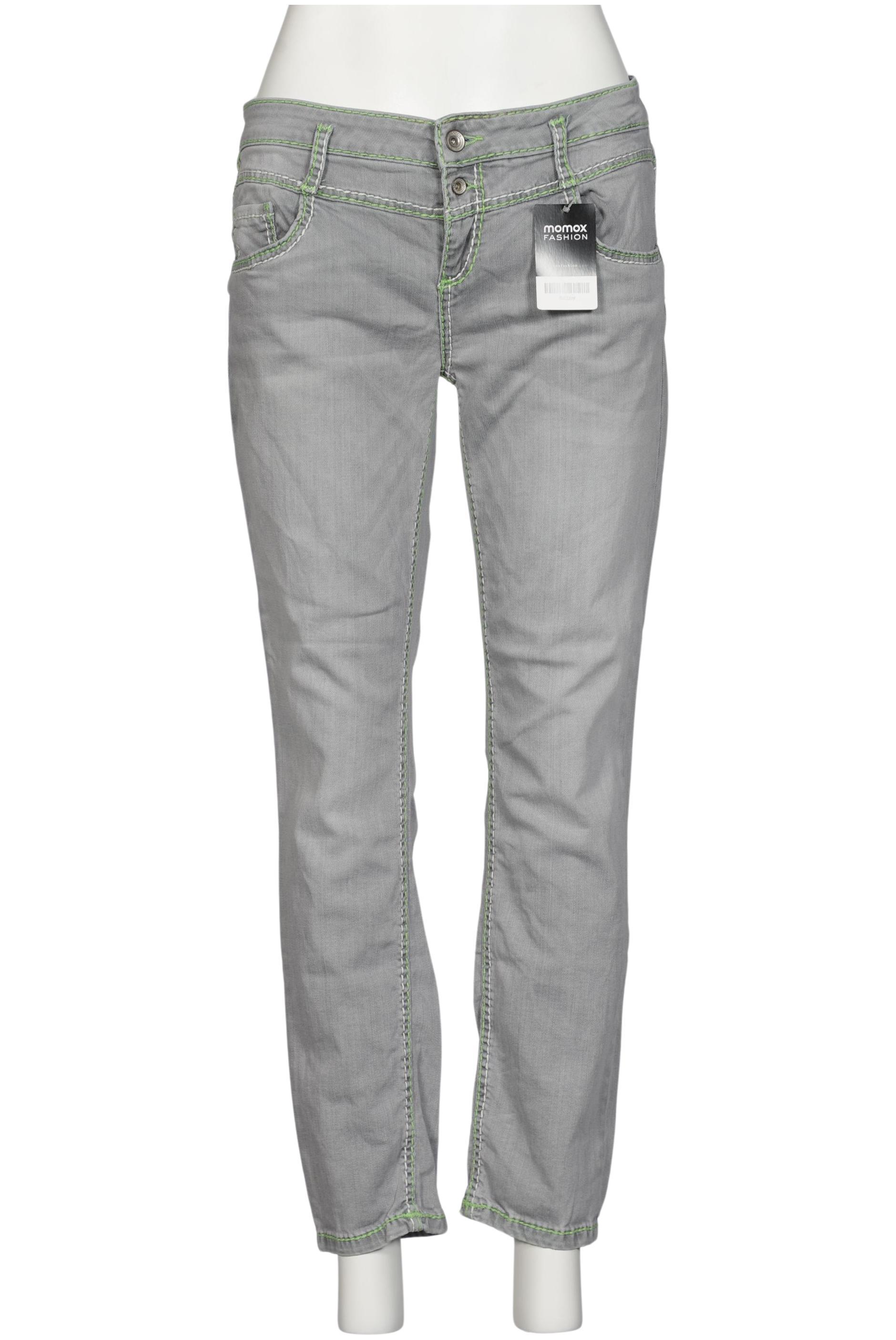 

Soccx Damen Jeans, grau, Gr. 30