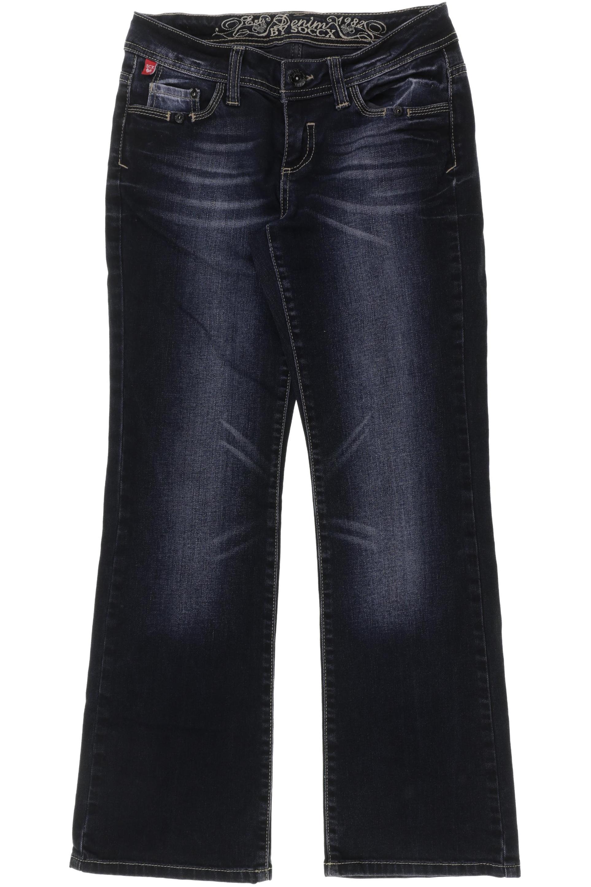 

Soccx Damen Jeans, blau, Gr. 27