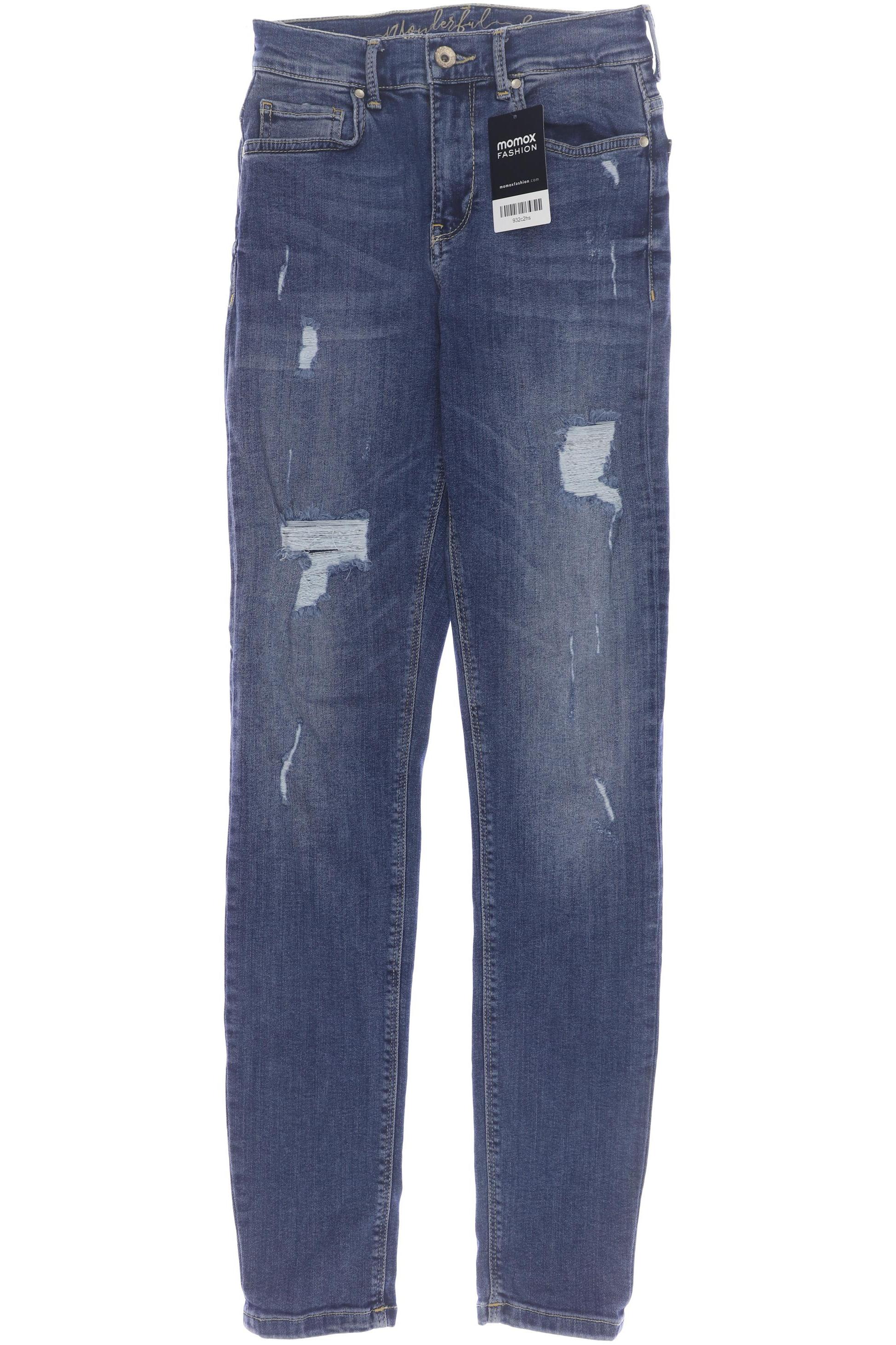 

SOCCX Damen Jeans, marineblau