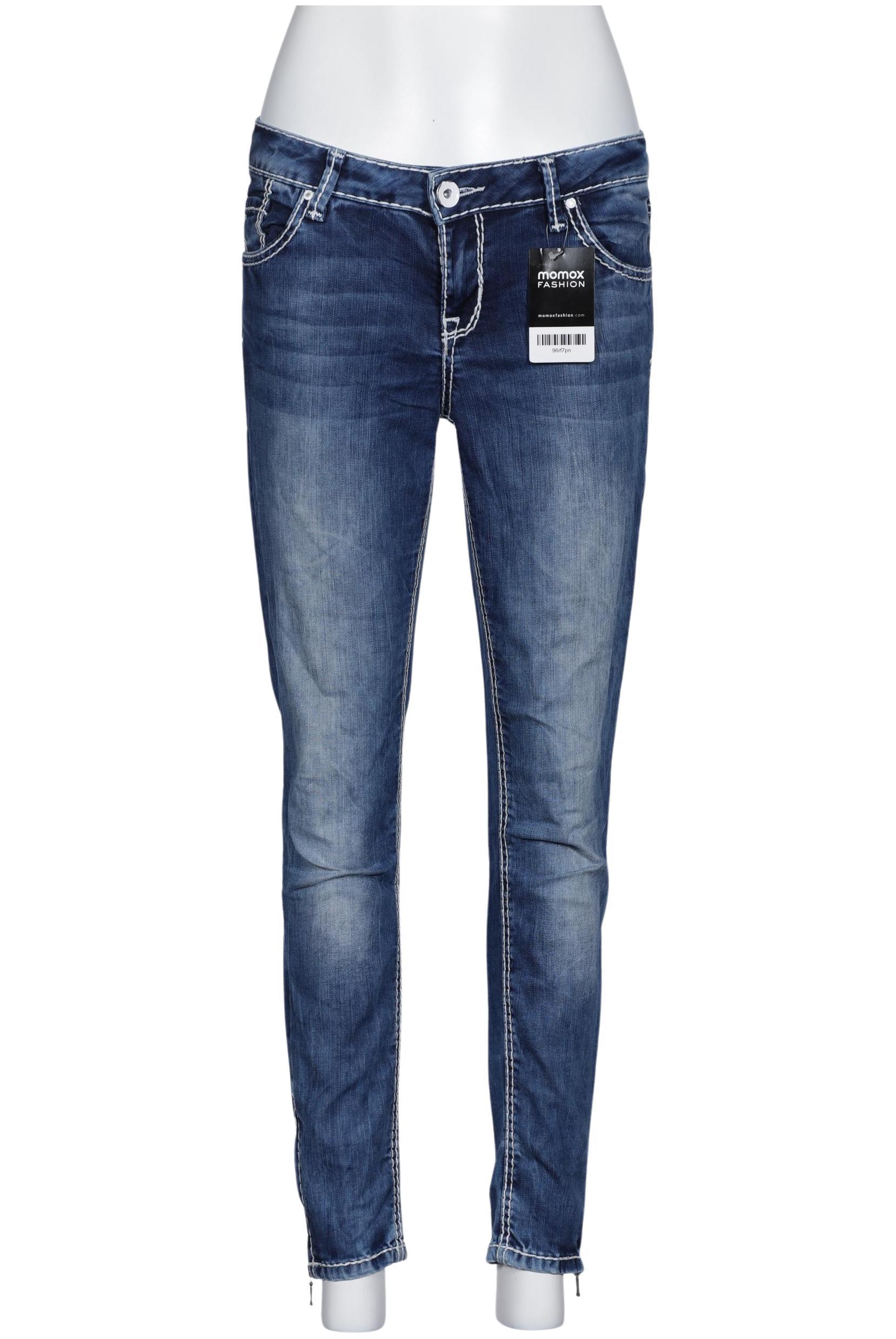 

Soccx Damen Jeans, blau, Gr. 28
