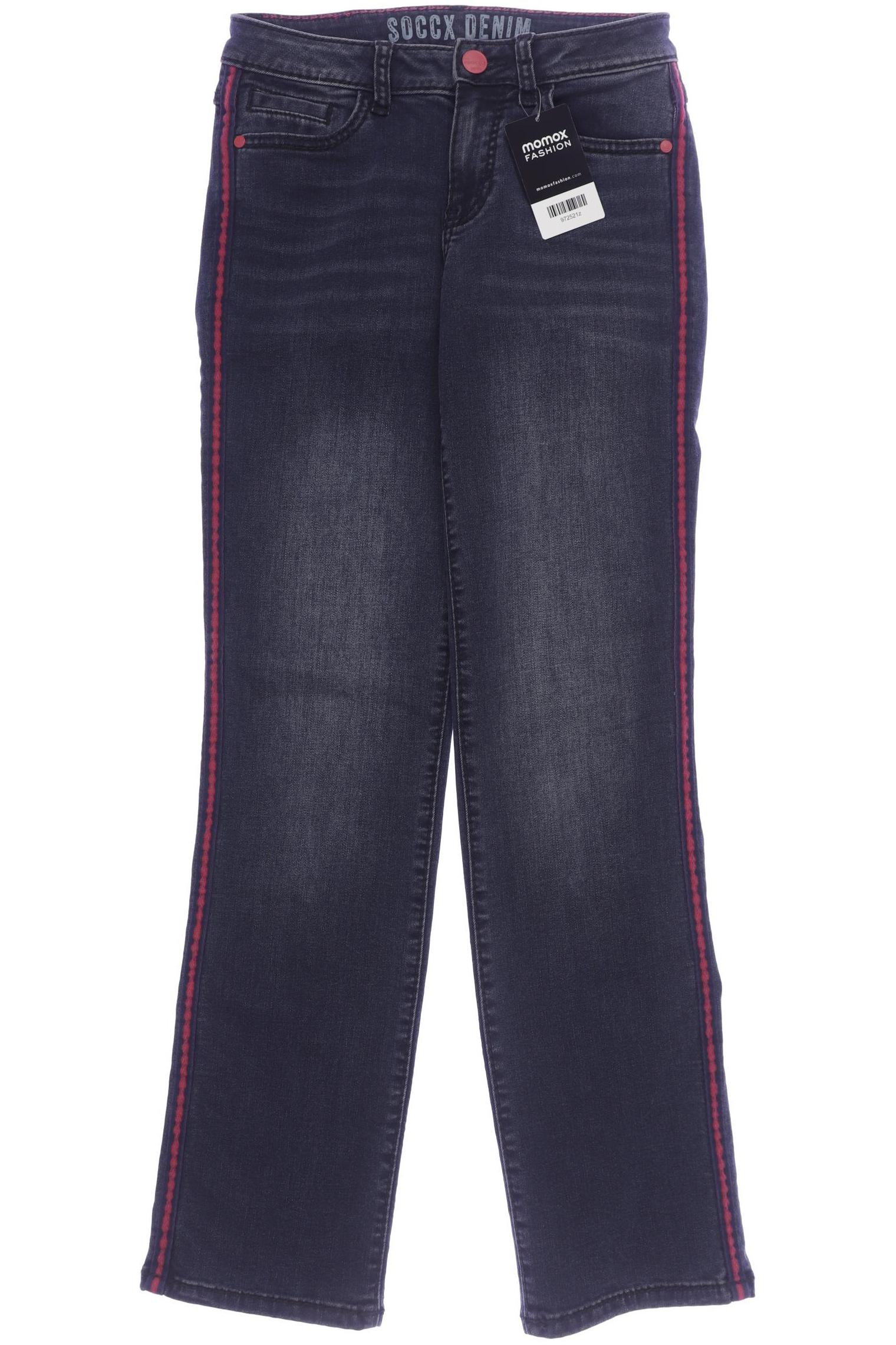 

Soccx Damen Jeans, marineblau, Gr. 26