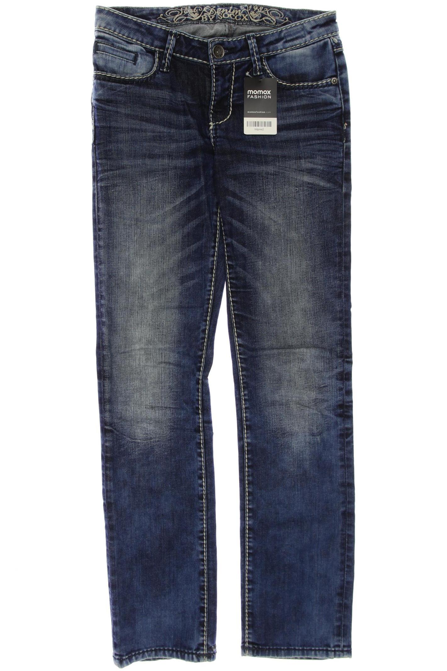 

Soccx Damen Jeans, blau, Gr. 29