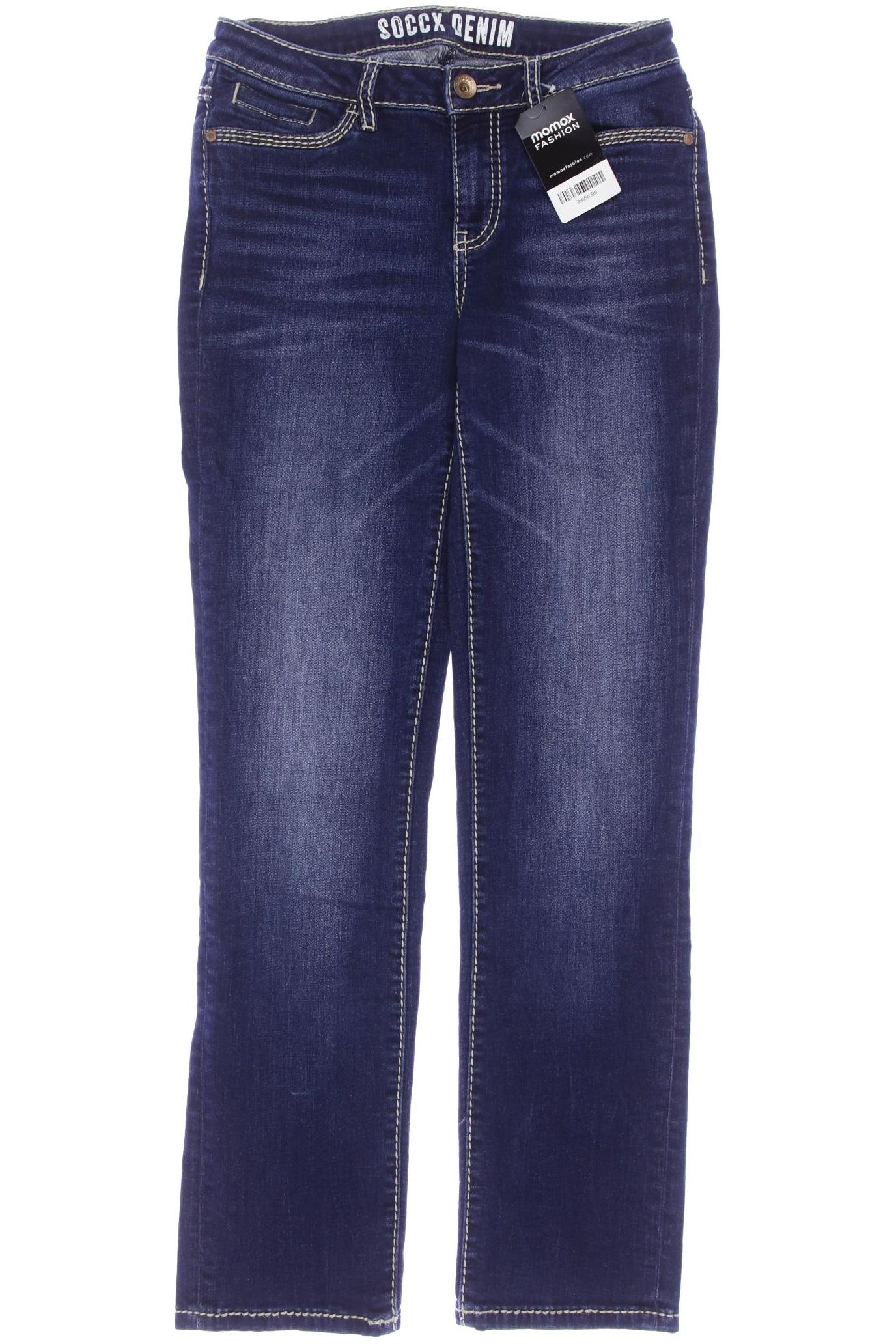 

Soccx Damen Jeans, marineblau, Gr. 27