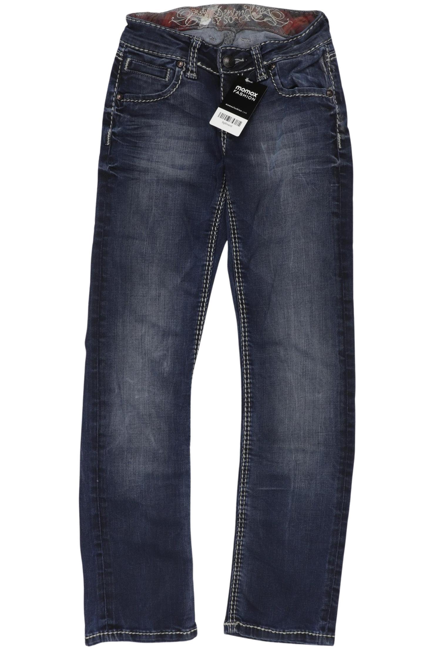 

Soccx Damen Jeans, blau, Gr. 26