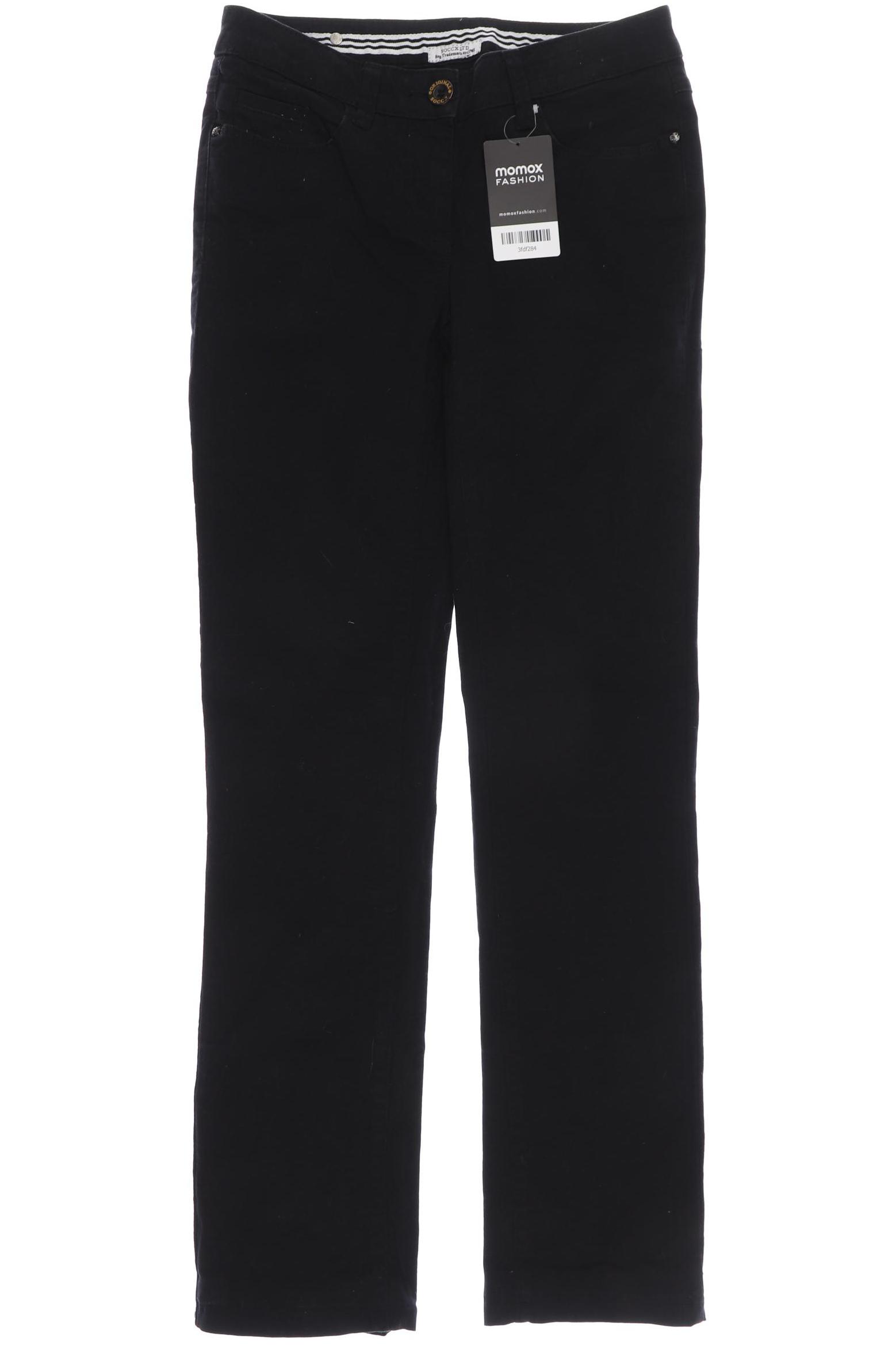 

Soccx Damen Jeans, schwarz, Gr. 26