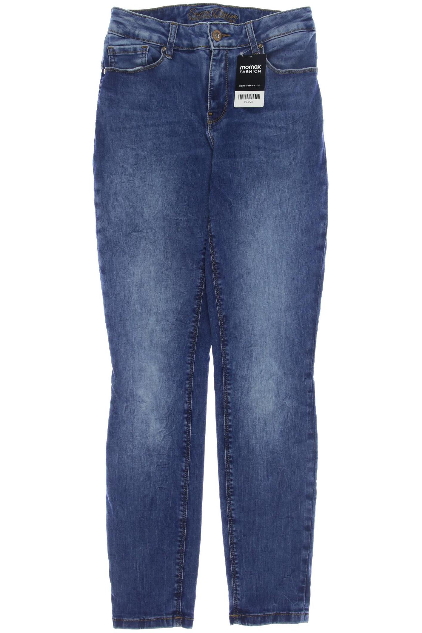 

Soccx Damen Jeans, blau, Gr. 30