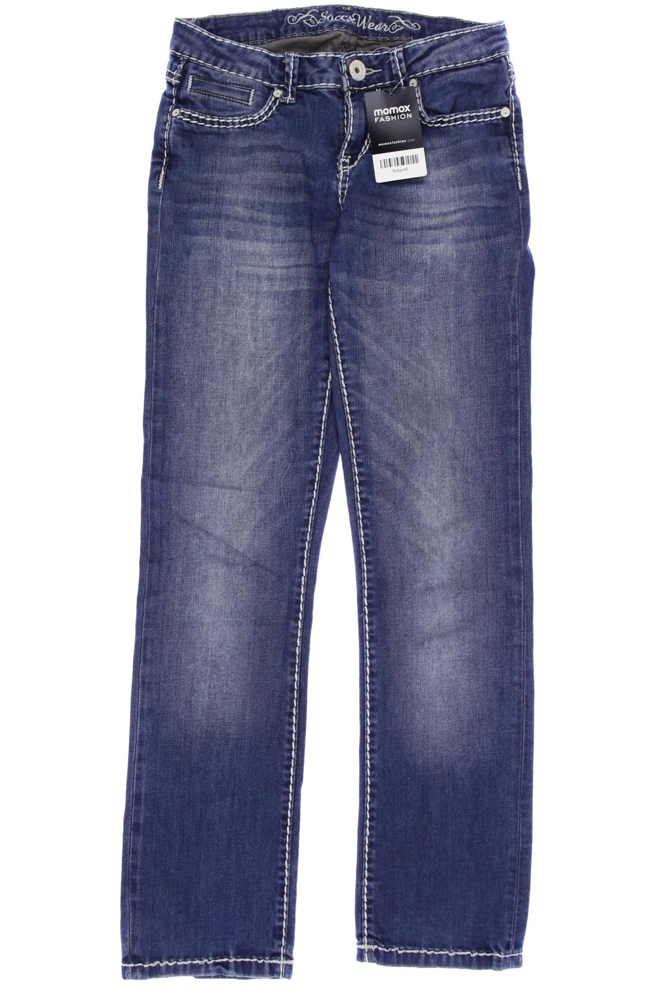 

Soccx Damen Jeans, marineblau, Gr. 27