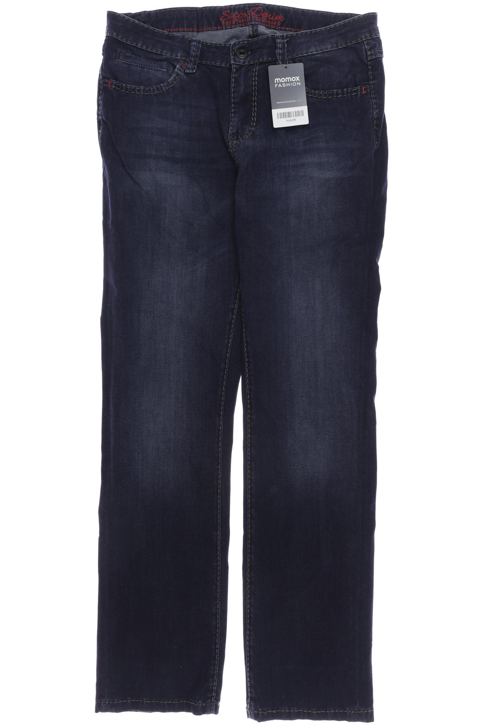 

Soccx Damen Jeans, marineblau, Gr. 30