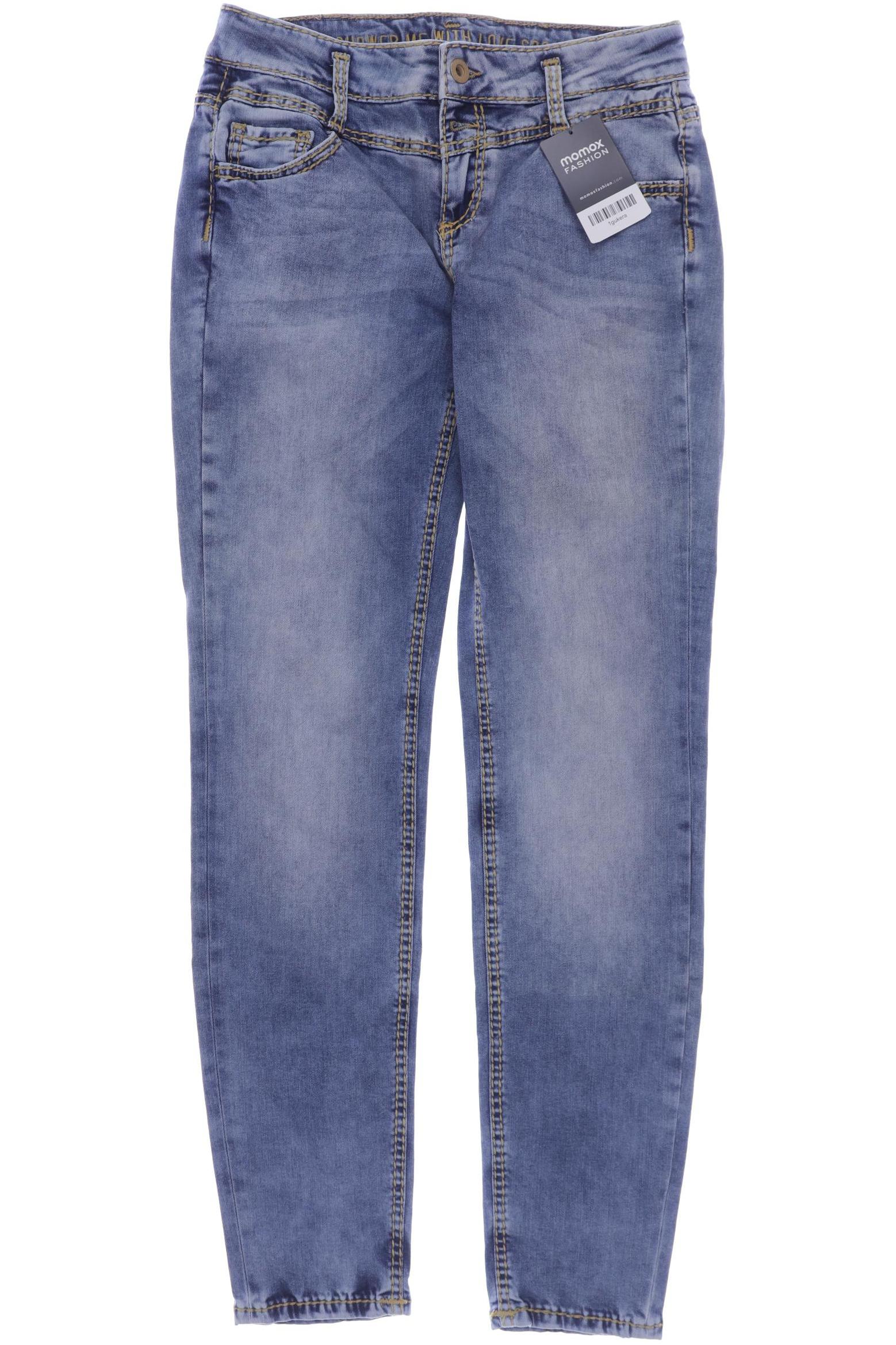 

SOCCX Damen Jeans, blau