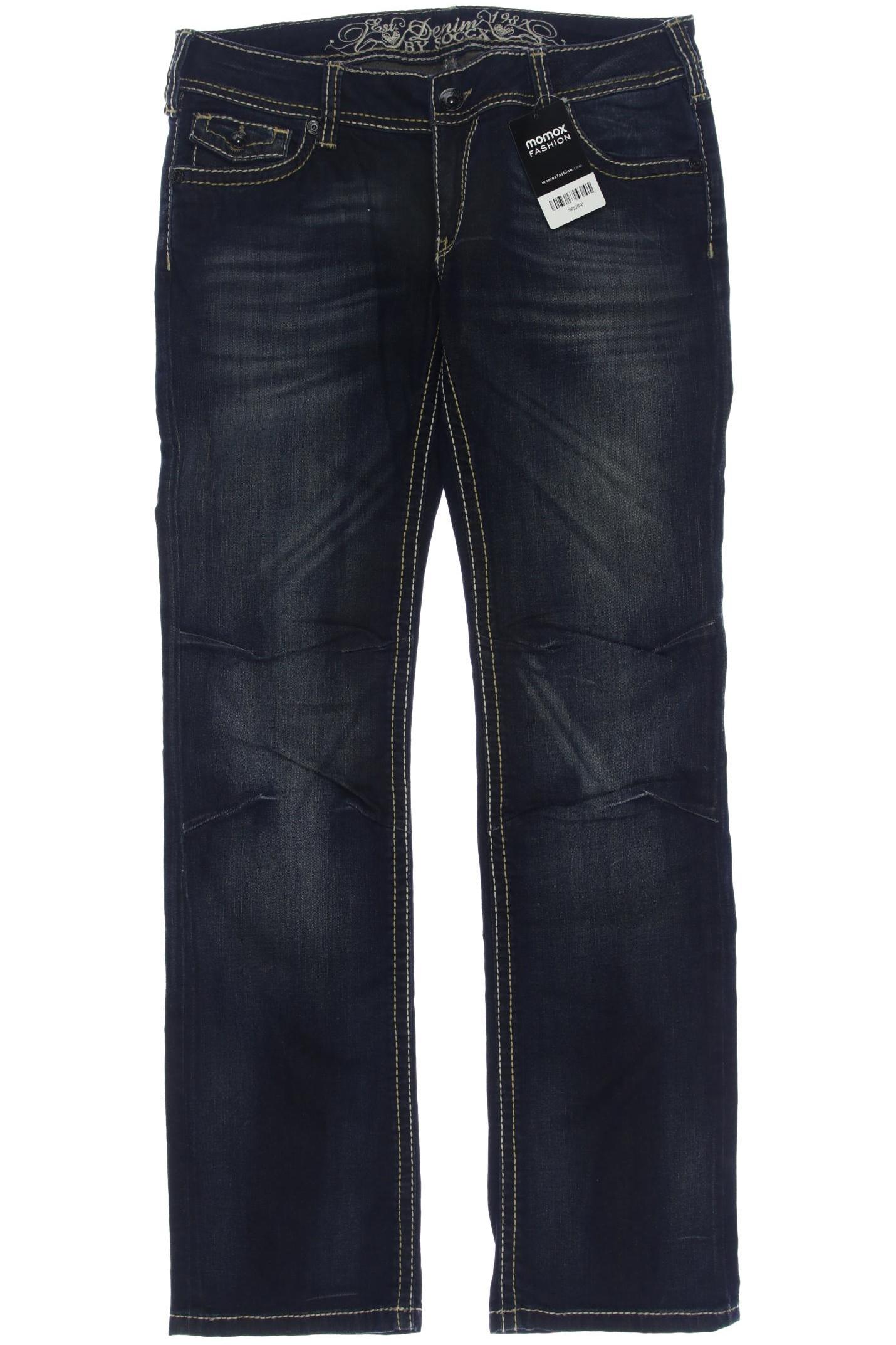 

Soccx Damen Jeans, marineblau, Gr. 31