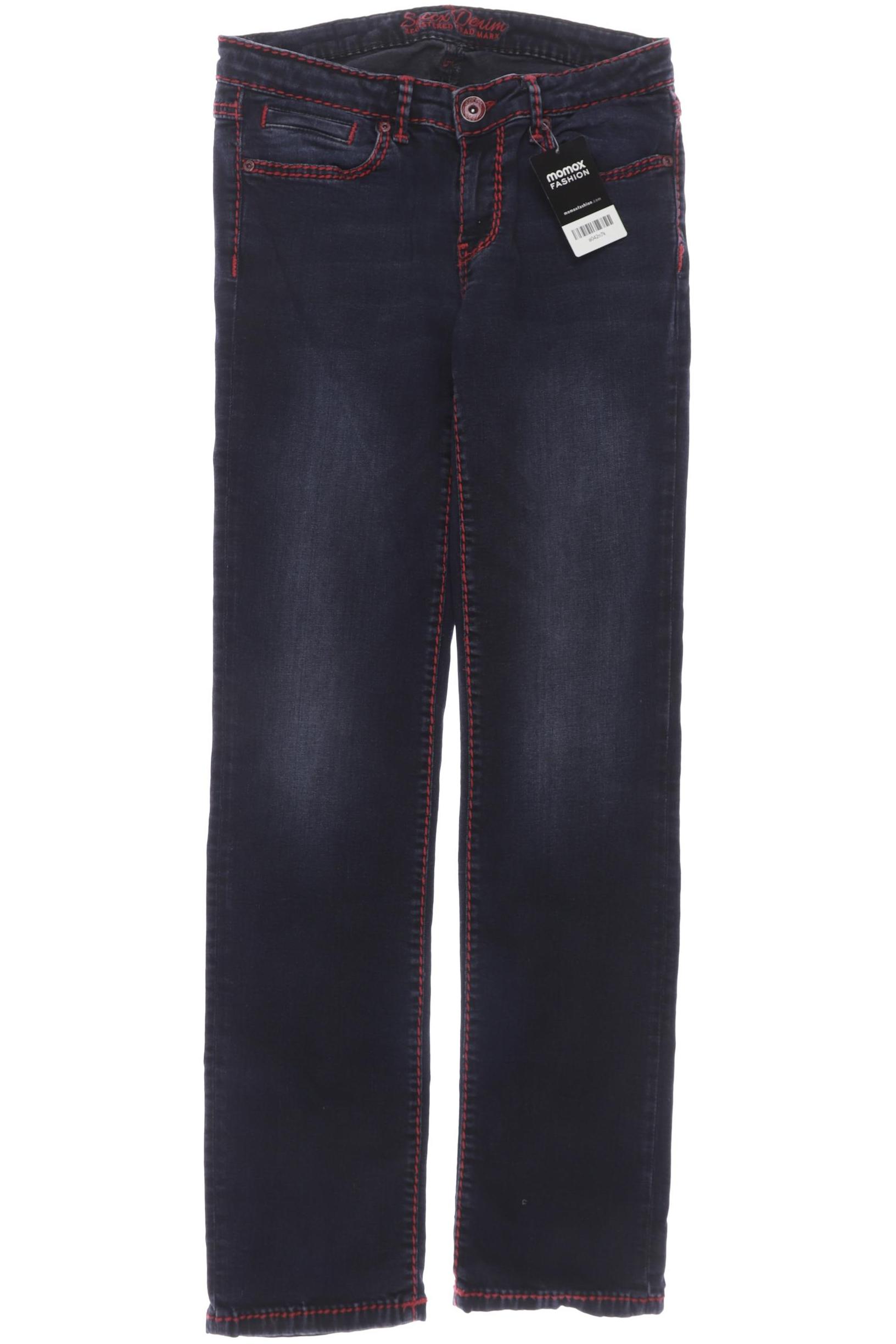 

SOCCX Damen Jeans, marineblau