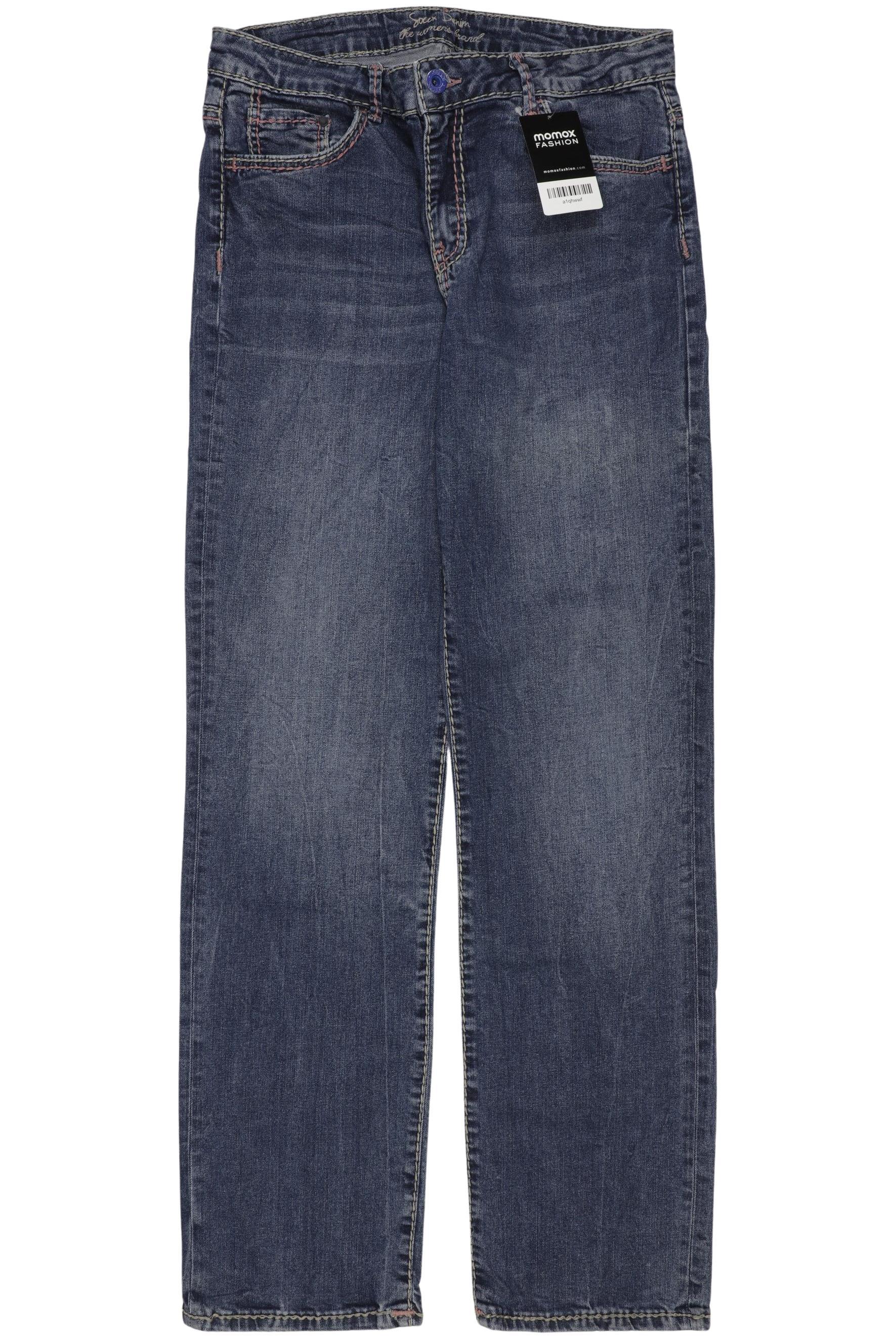 

Soccx Damen Jeans, blau, Gr. 30