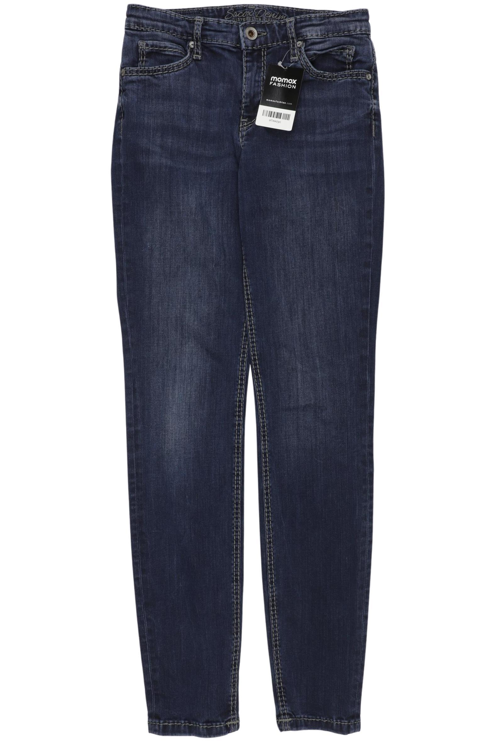 

Soccx Damen Jeans, marineblau, Gr. 28