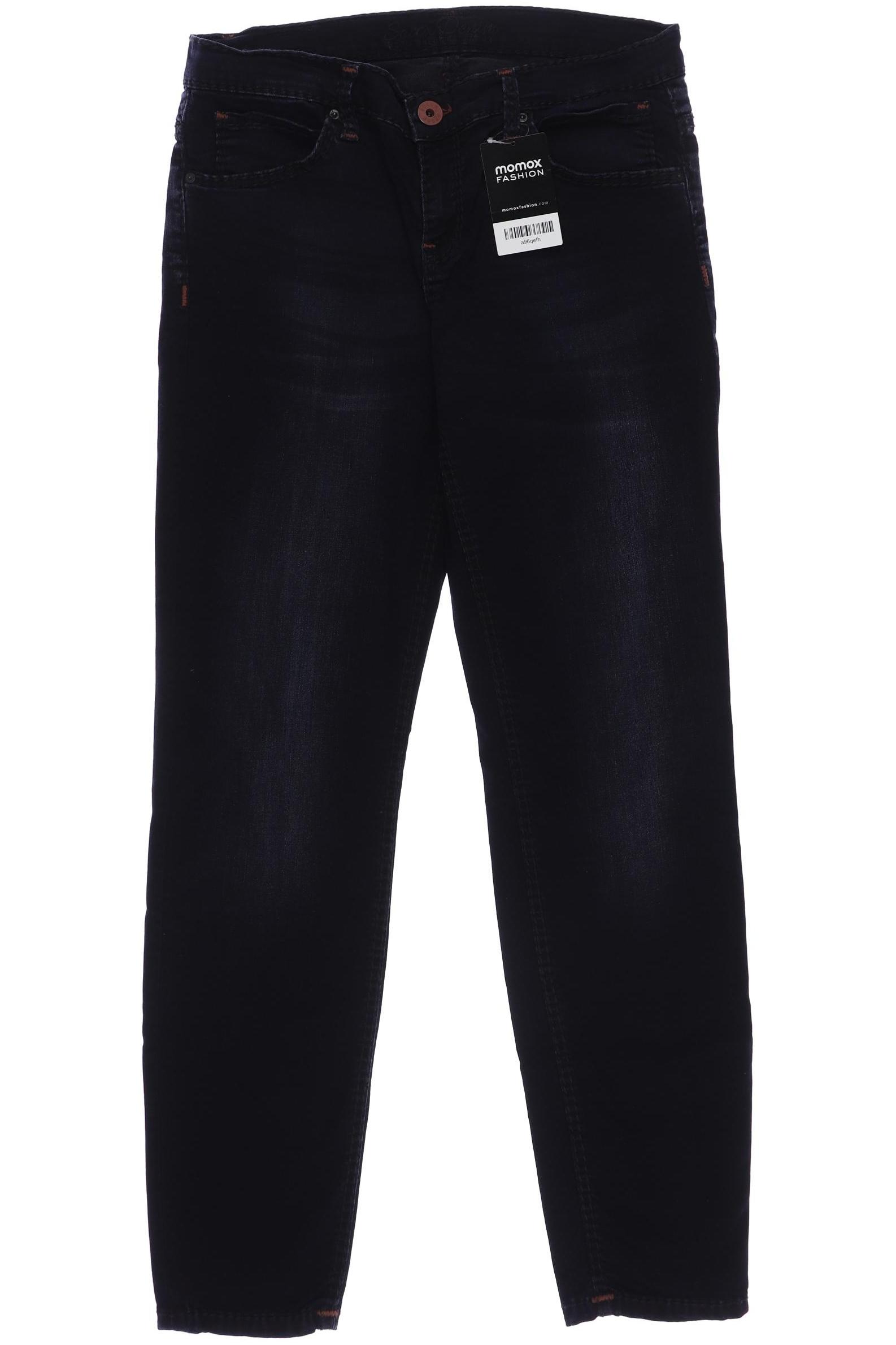 

SOCCX Damen Jeans, marineblau