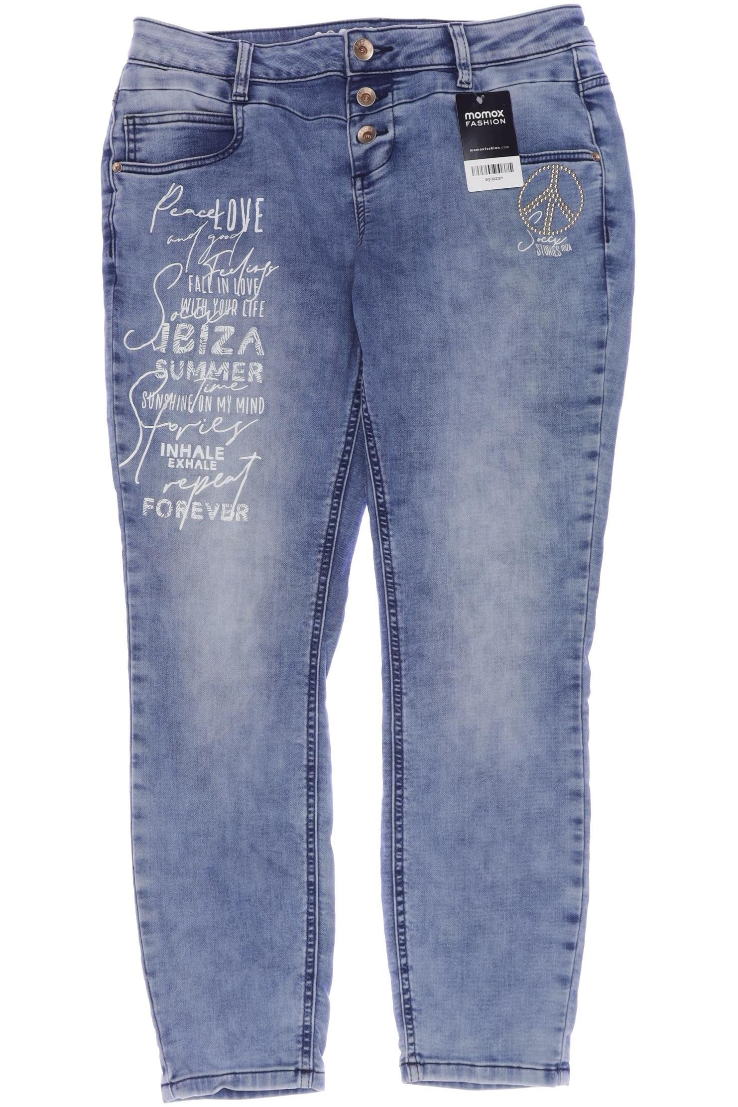 

Soccx Damen Jeans, blau, Gr. 31