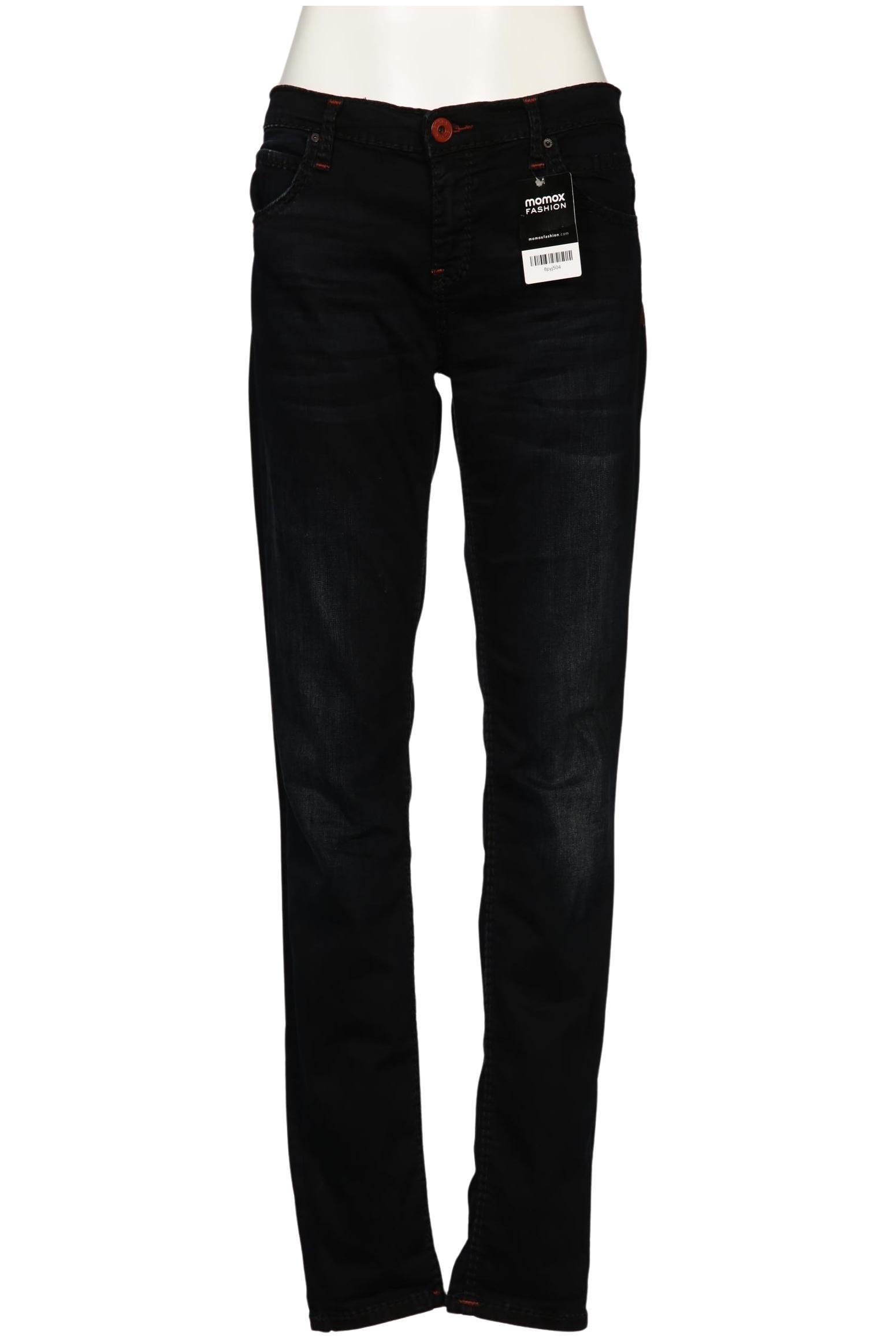 

Soccx Damen Jeans, schwarz, Gr. 32