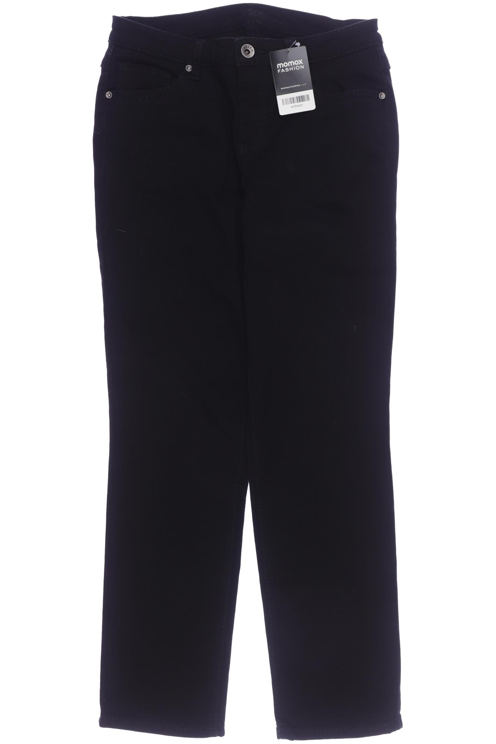 

Soccx Damen Jeans, schwarz, Gr. 30