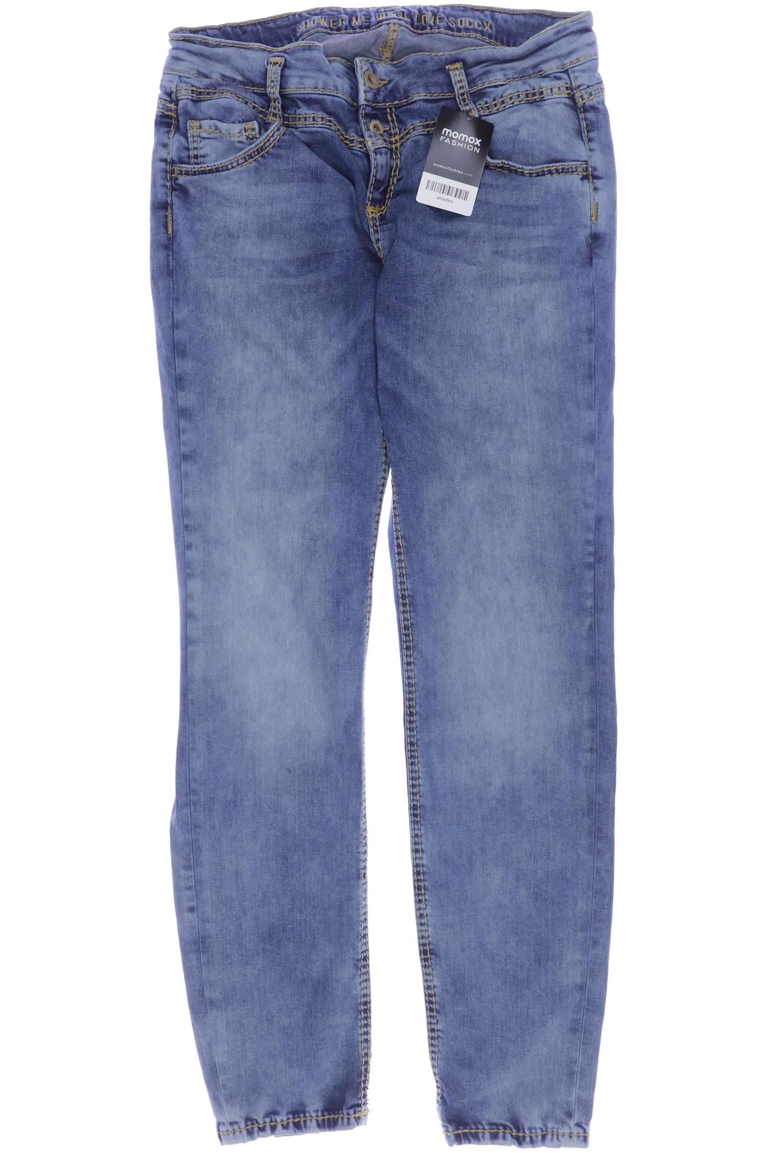 

Soccx Damen Jeans, blau, Gr. 42