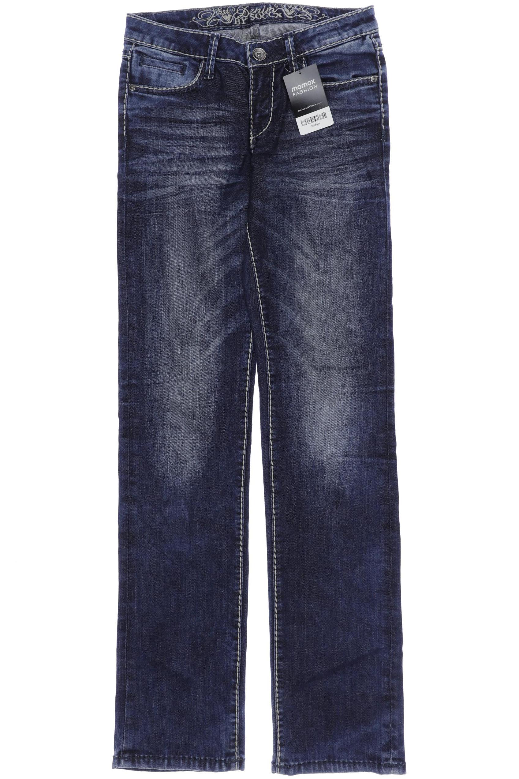 

Soccx Damen Jeans, blau, Gr. 28