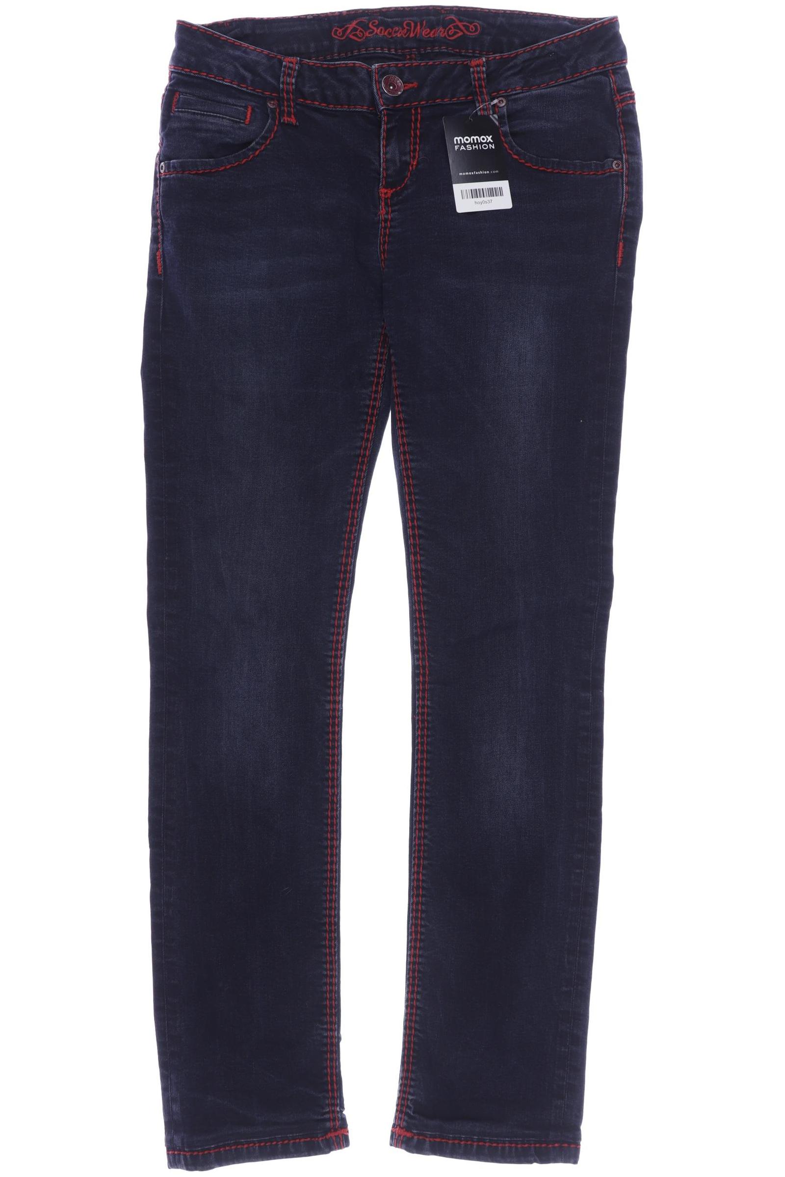 

Soccx Damen Jeans, marineblau, Gr. 40