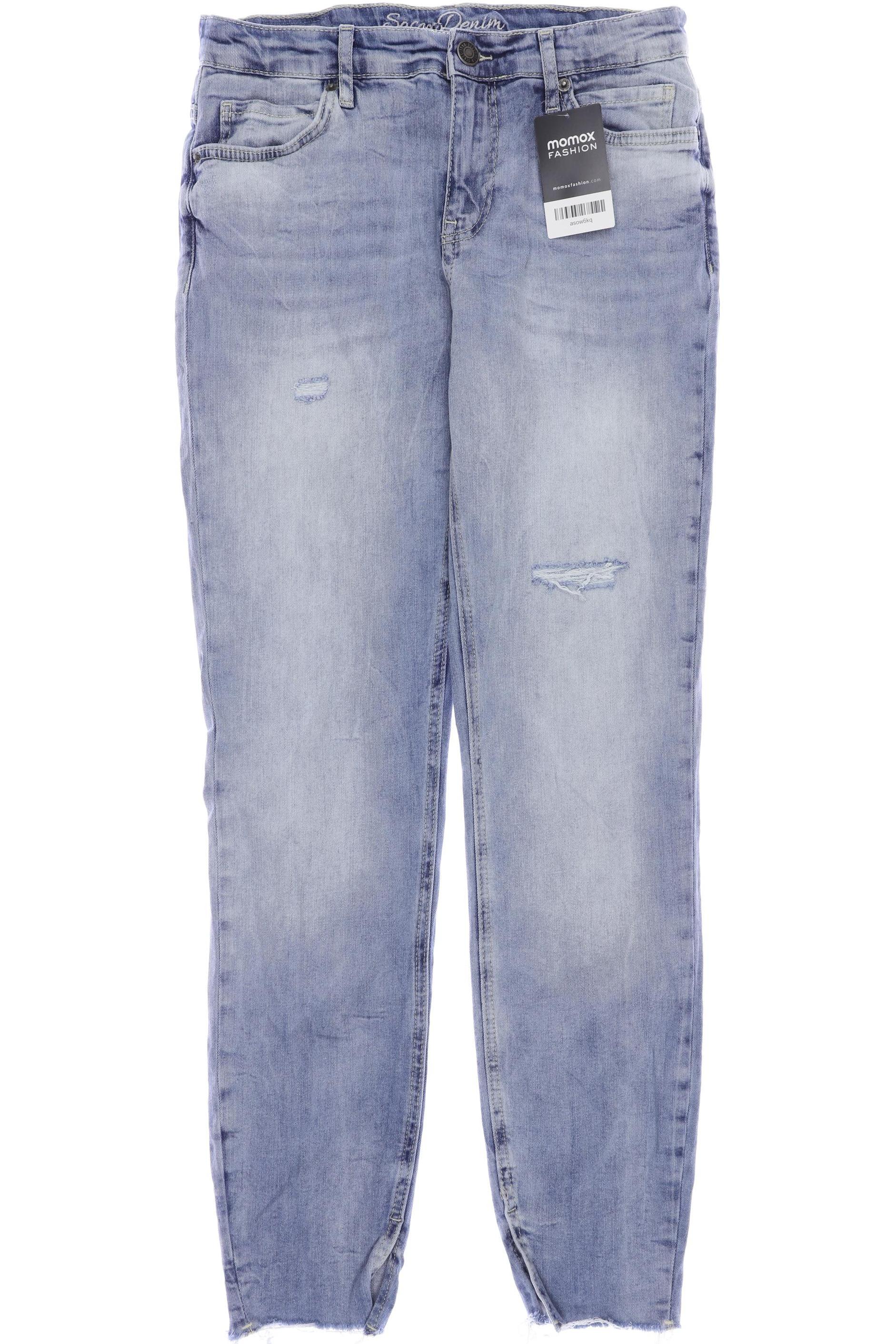 

SOCCX Damen Jeans, hellblau