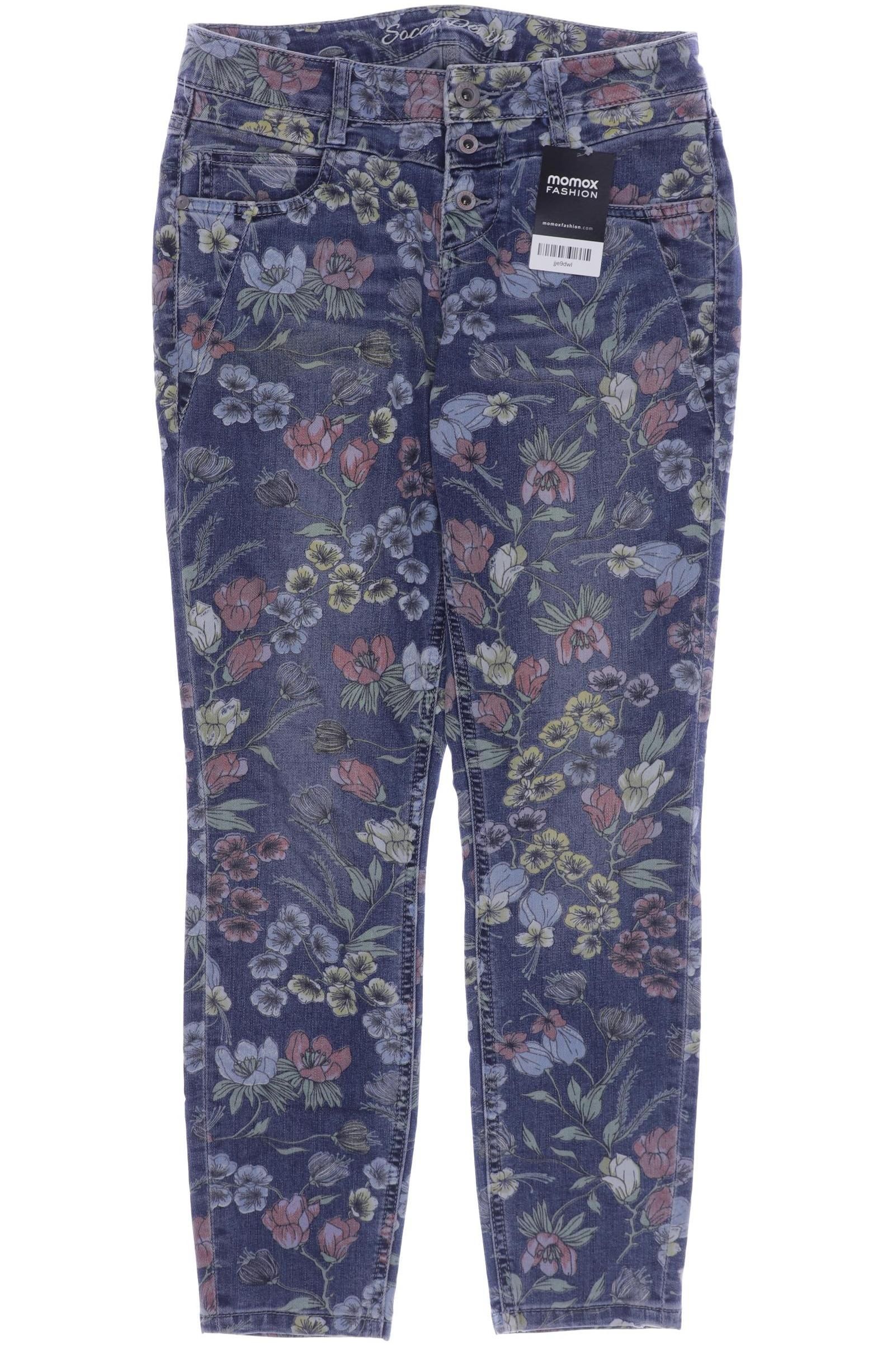 

Soccx Damen Jeans, blau, Gr. 27