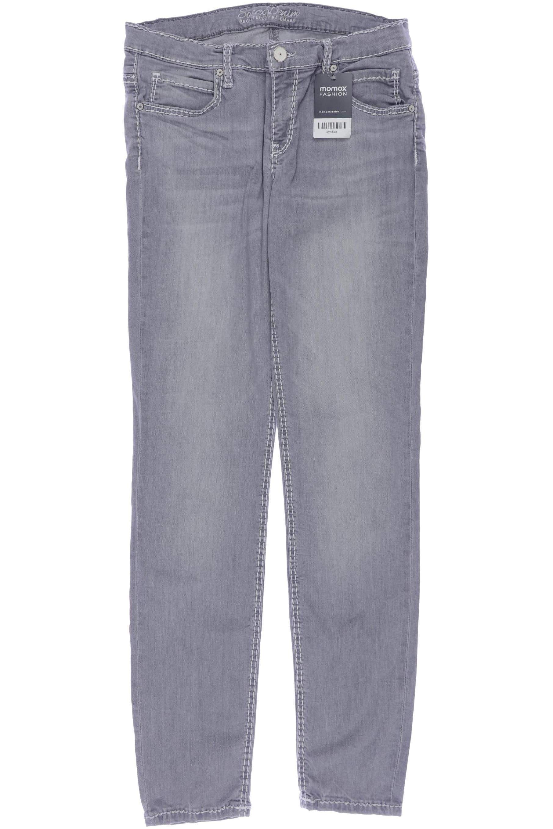 

Soccx Damen Jeans, grau, Gr. 31