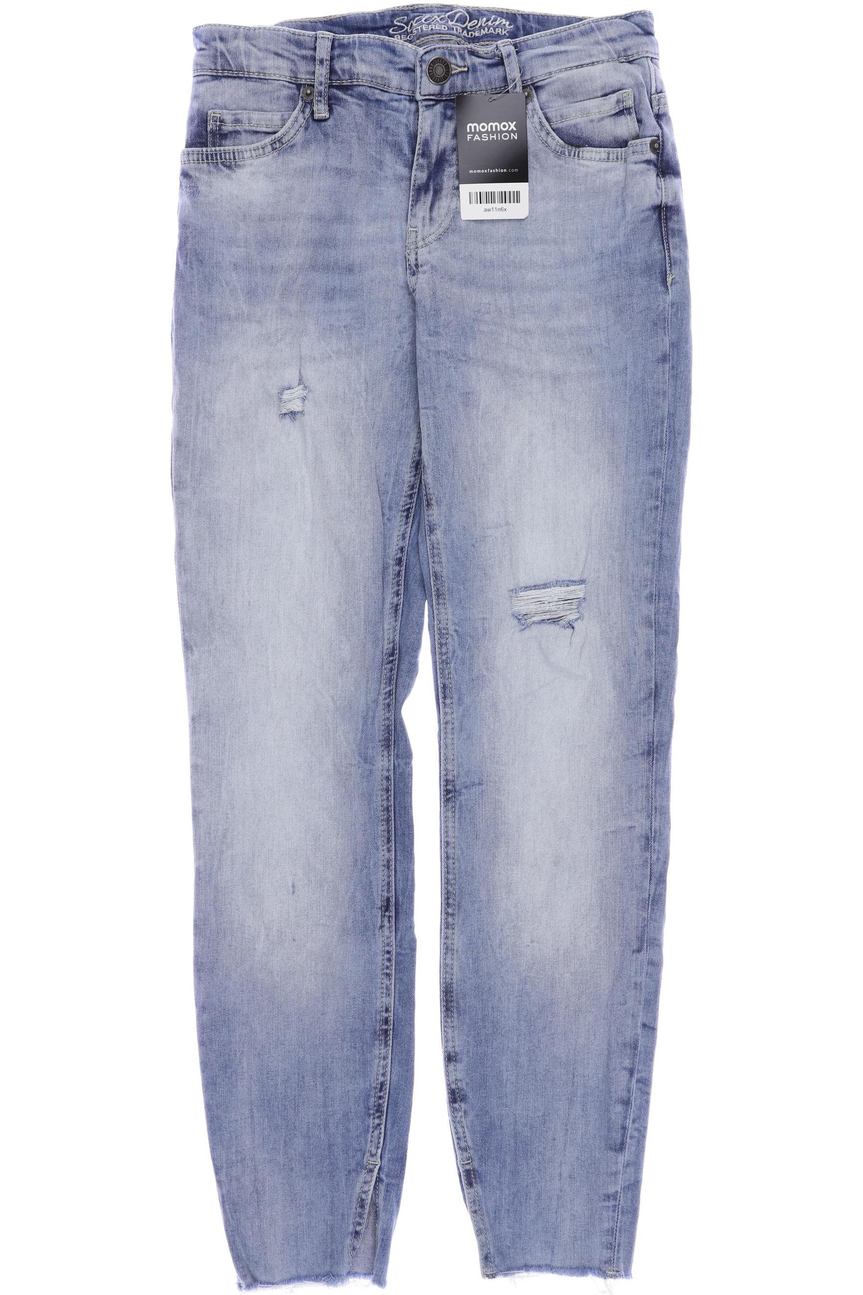 

SOCCX Damen Jeans, hellblau