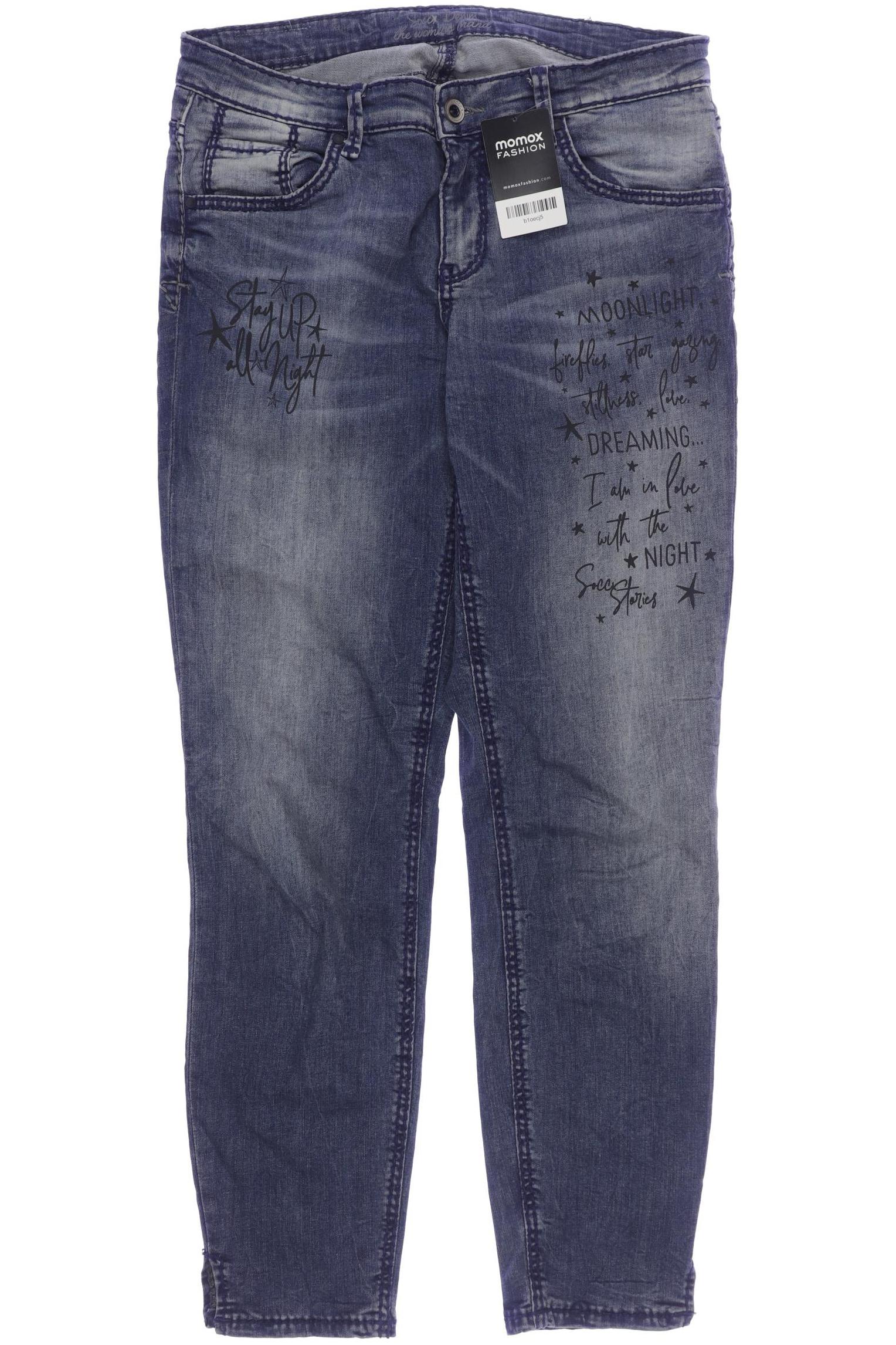 

Soccx Damen Jeans, blau, Gr. 31