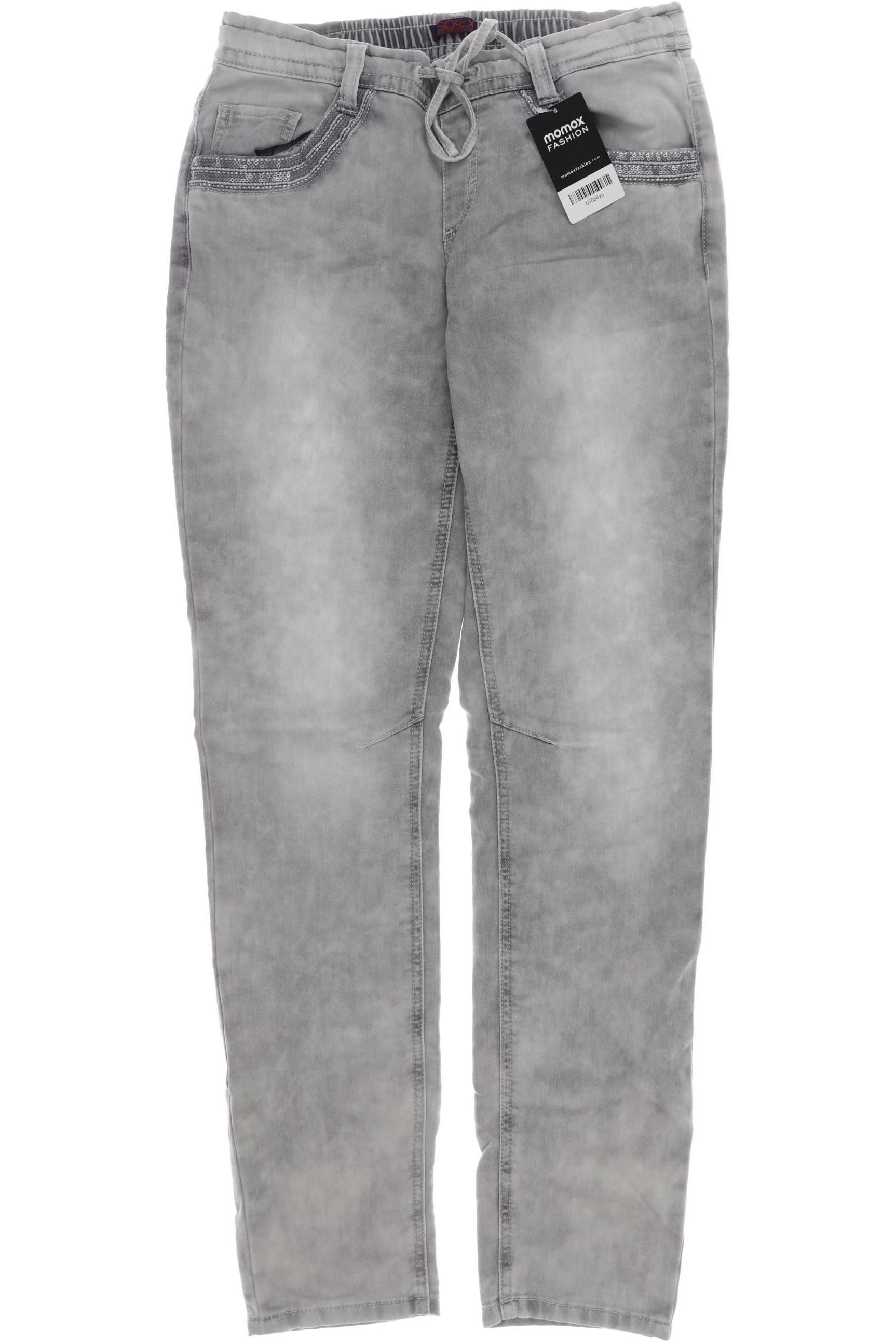 

Soccx Damen Jeans, grau, Gr. 28
