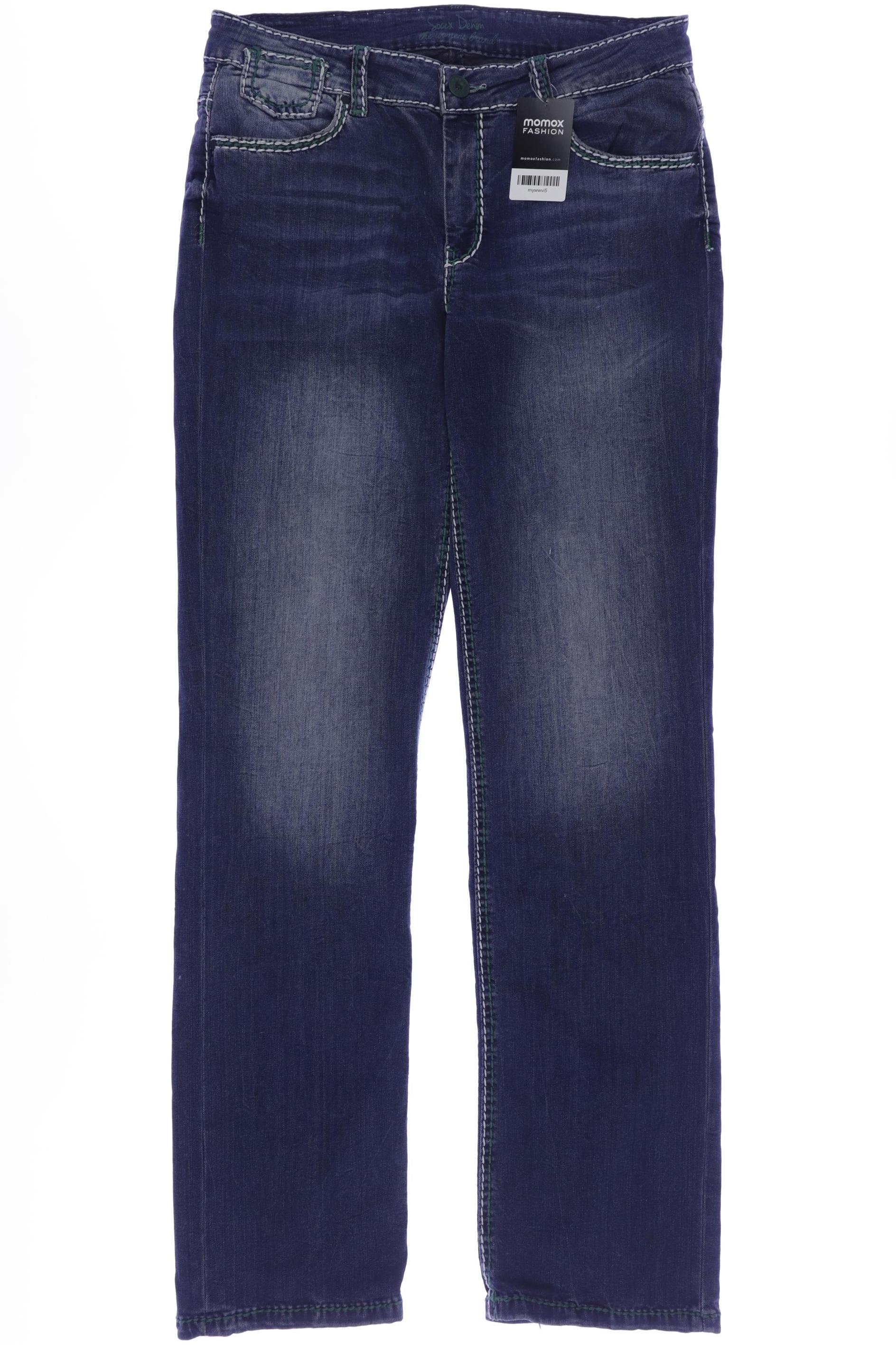

Soccx Damen Jeans, blau, Gr. 33