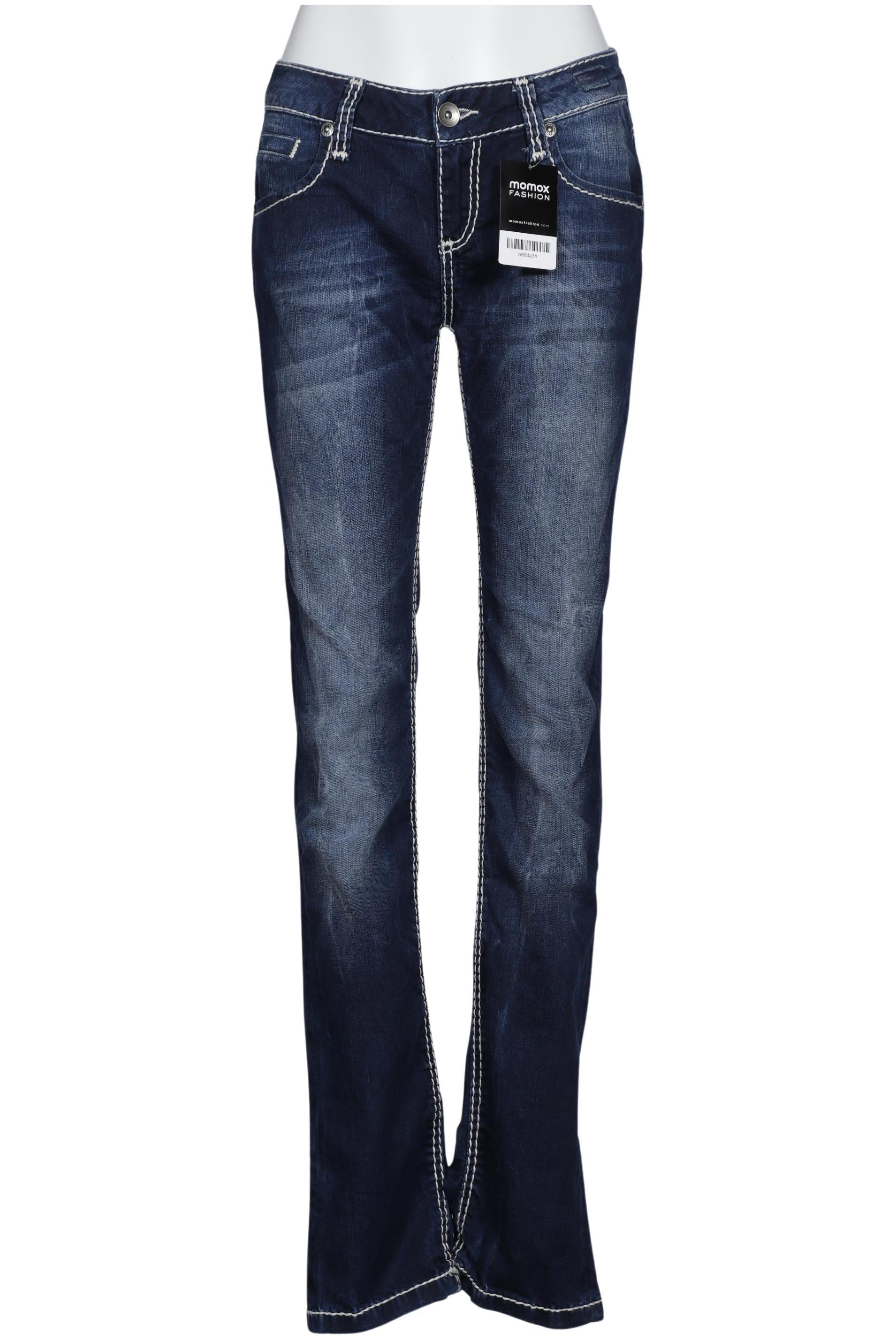 

Soccx Damen Jeans, marineblau, Gr. 28