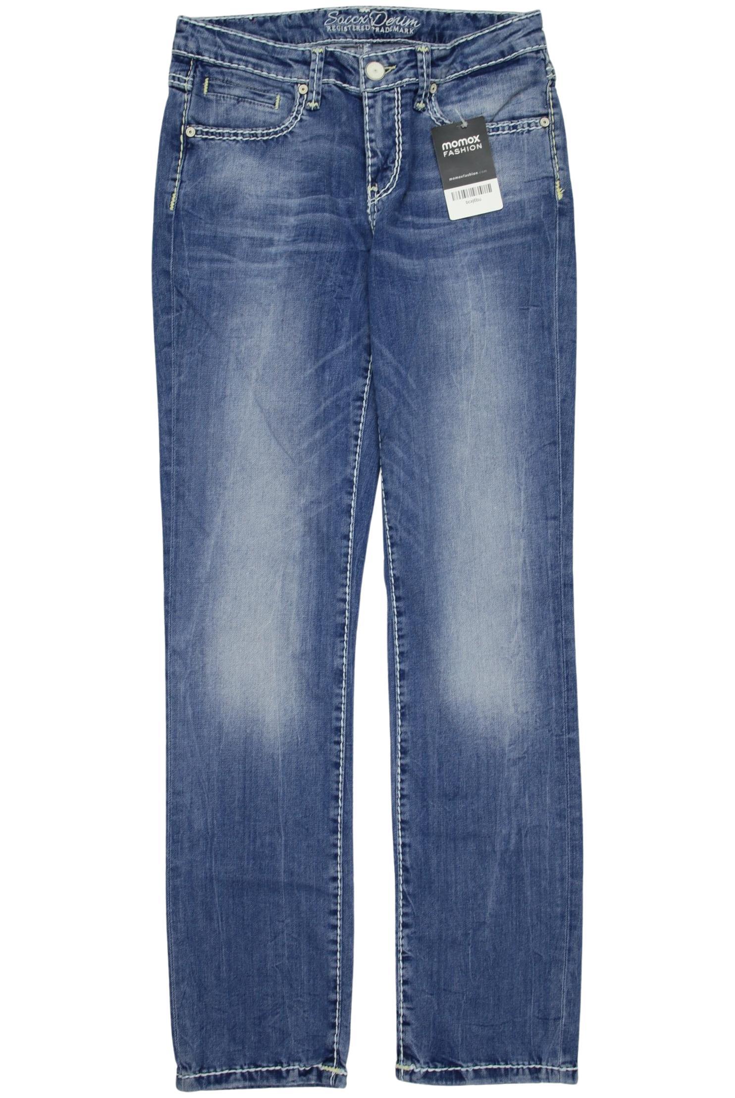 

Soccx Damen Jeans, blau, Gr. 26