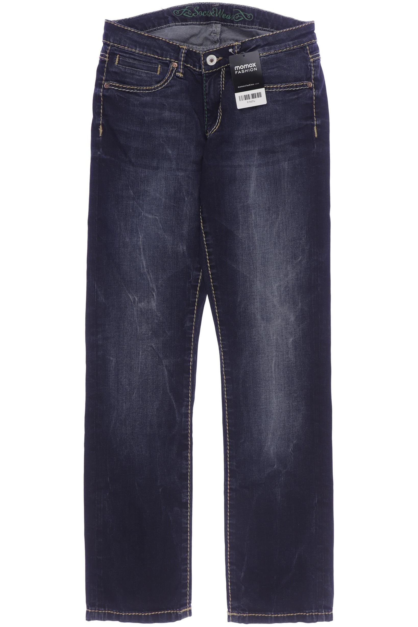 

Soccx Damen Jeans, marineblau, Gr. 30