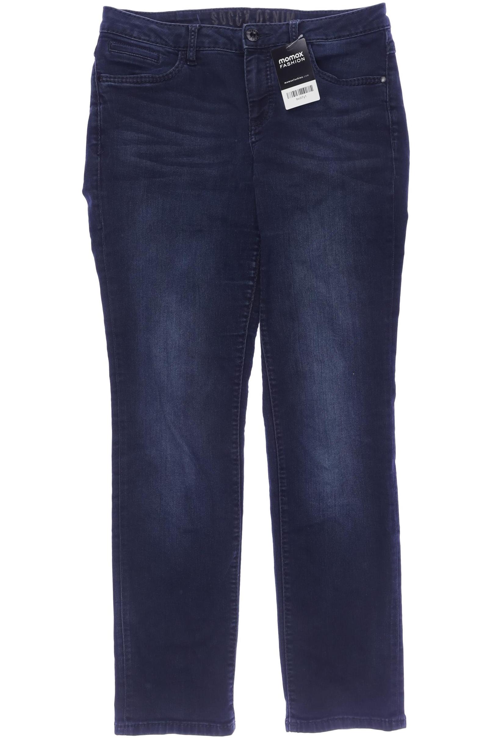 

Soccx Damen Jeans, marineblau, Gr. 30