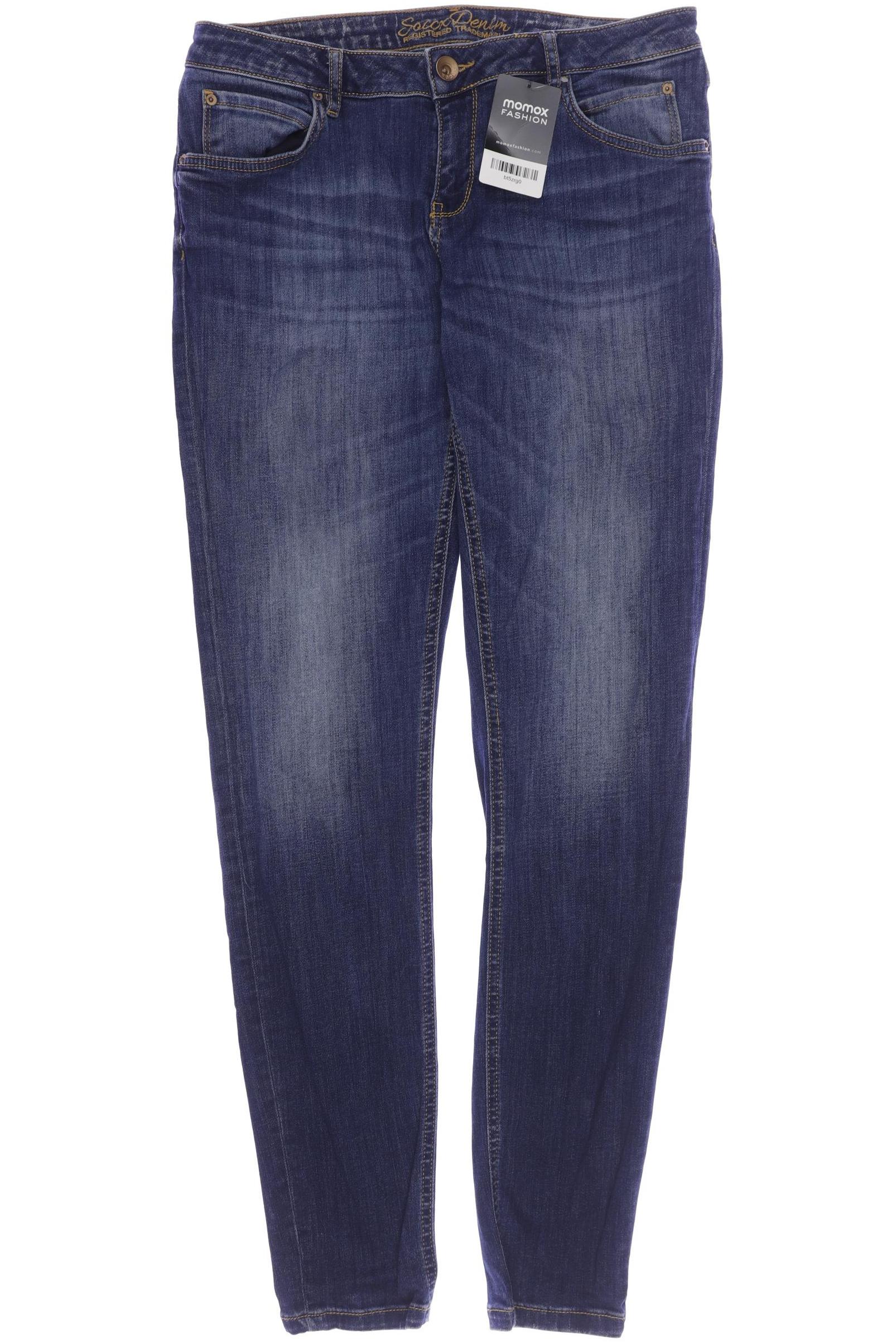 

Soccx Damen Jeans, marineblau, Gr. 32